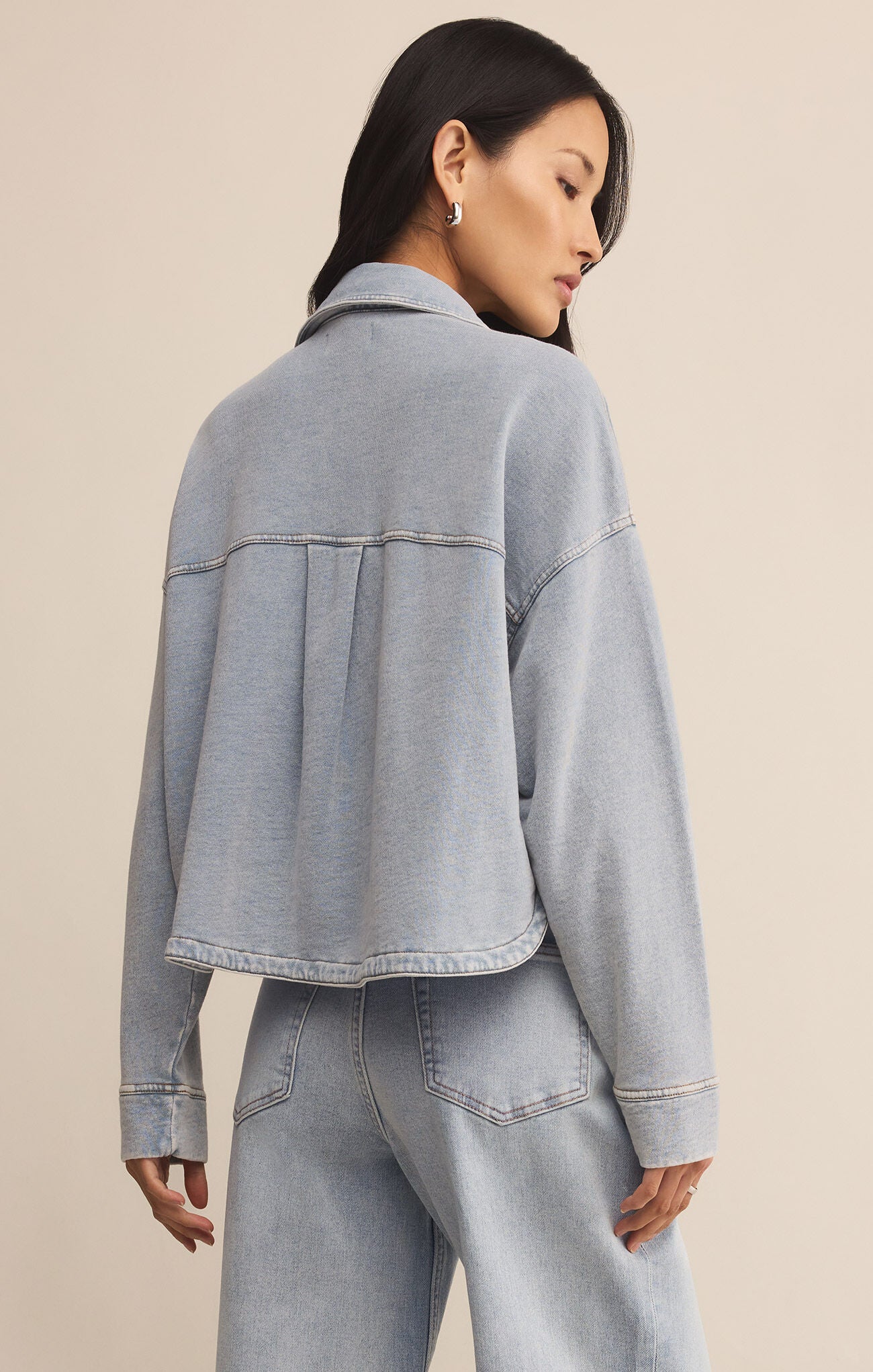 All Day Cropped Knit Jacket