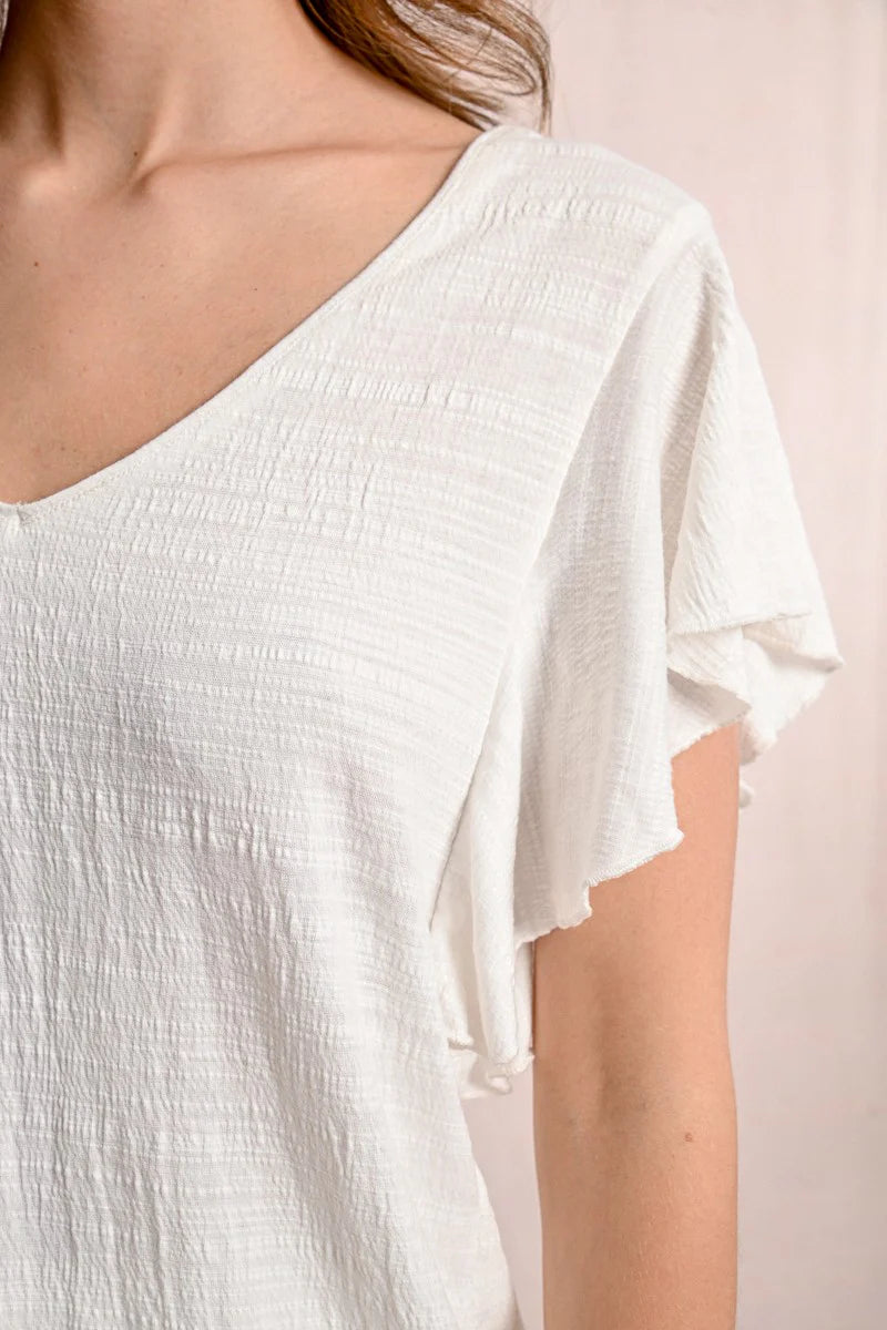 Ruffled T-Shirt