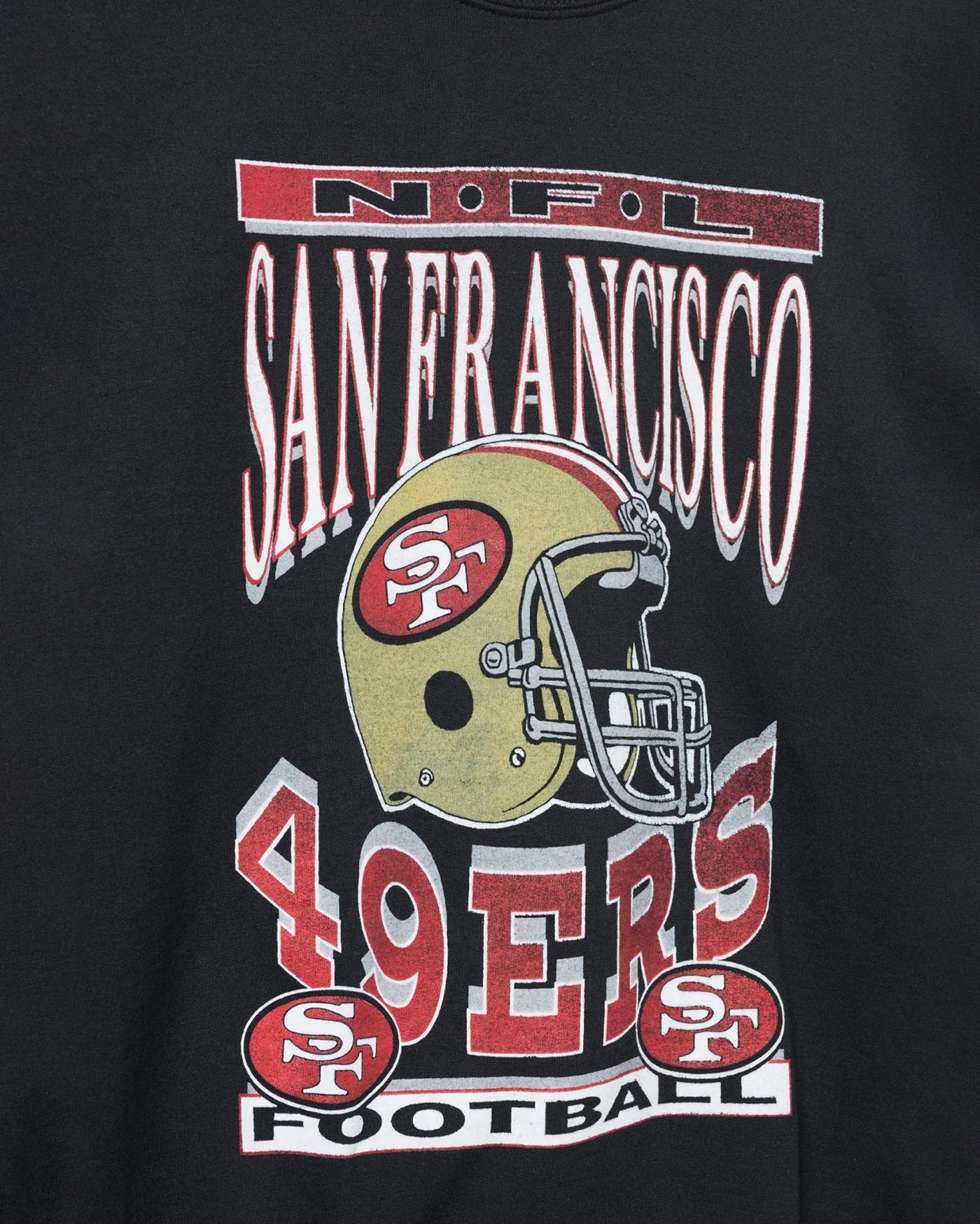 49ers Helmet Crew Sweatshirt