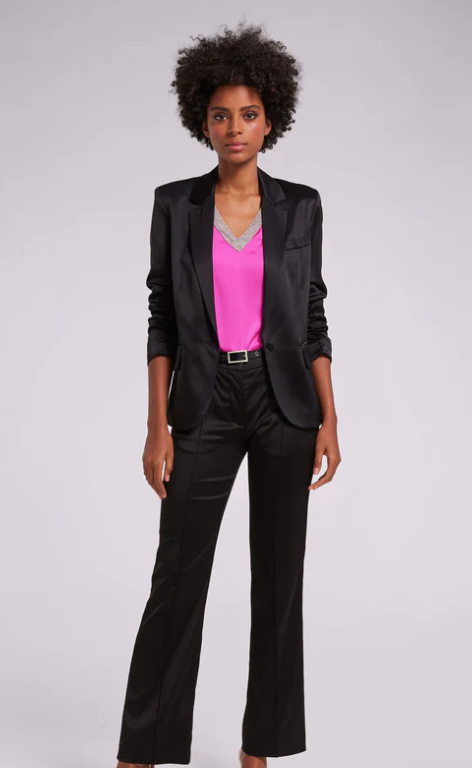 Madison Satin Blazer