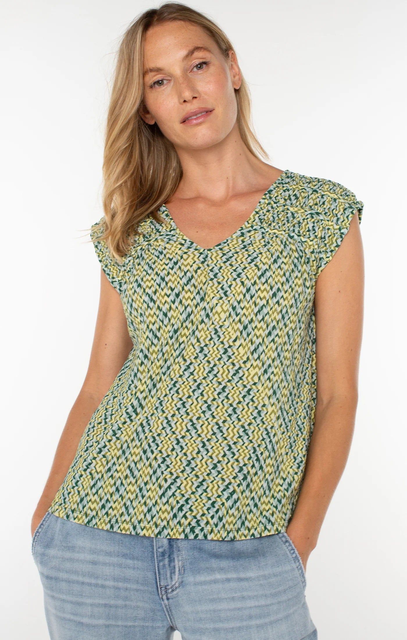 Dolman Tie Back Woven Top