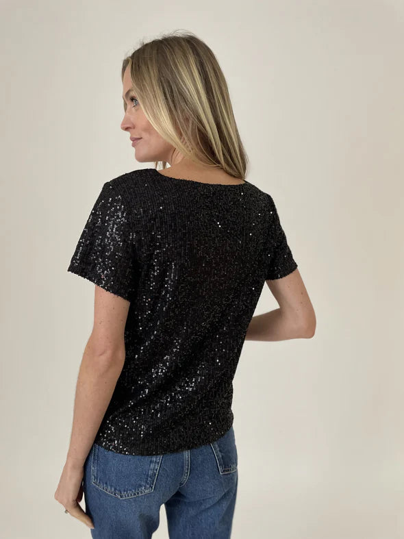 Anna Sequin Top