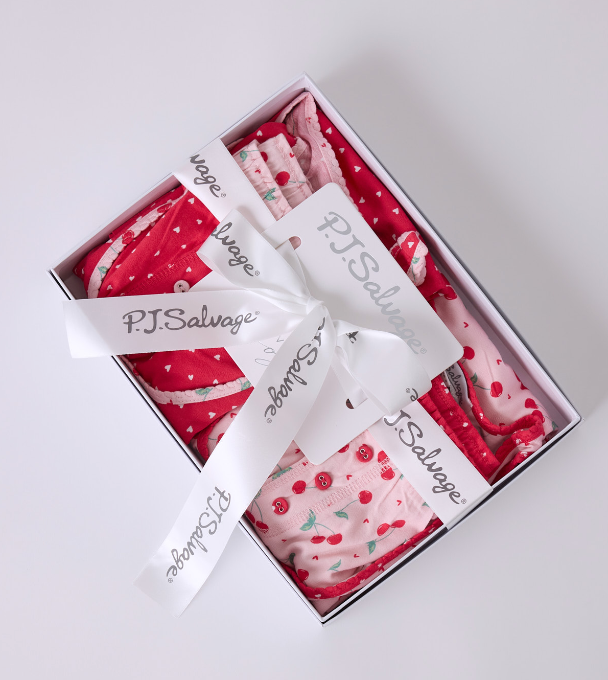 Ruby Red Hearts PJ Set