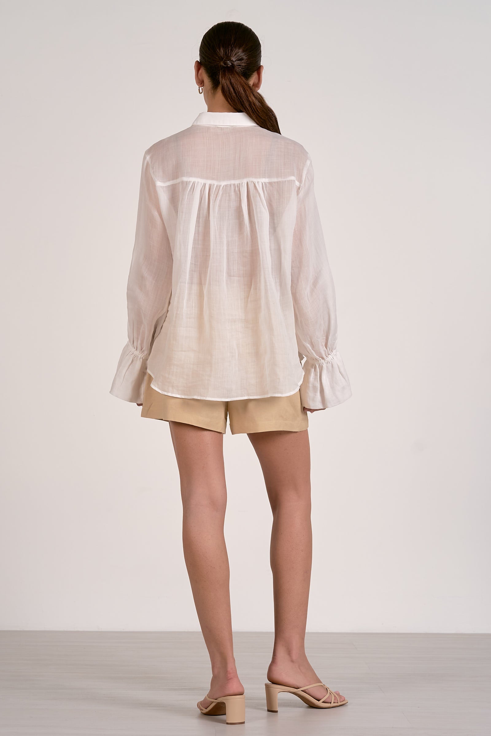 Long Sleeve Button Down Top