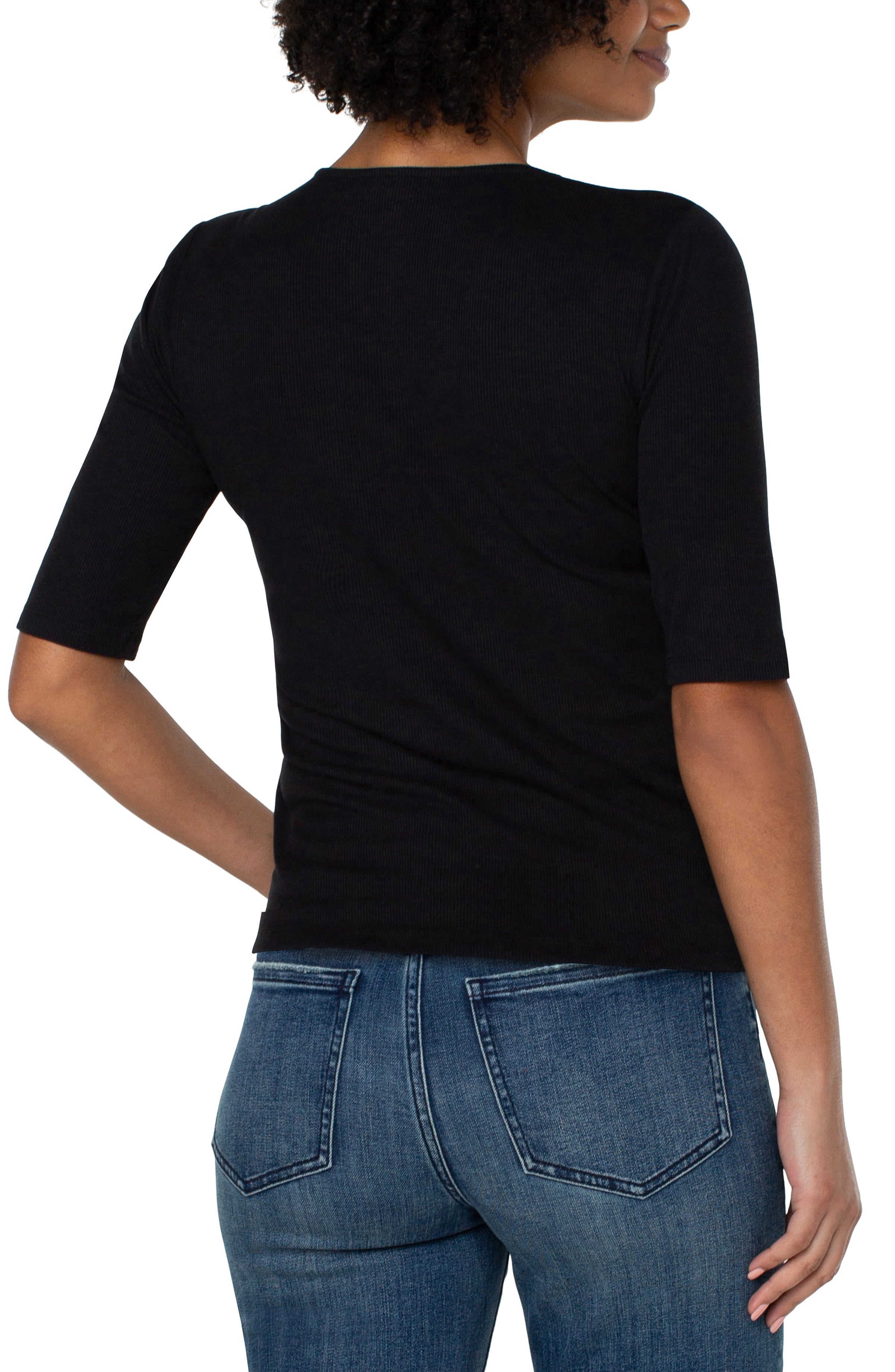 Double Layer V Neck