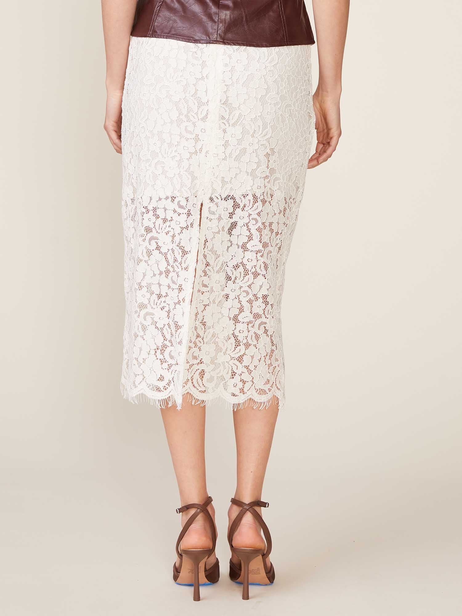 Lace Midi Skirt