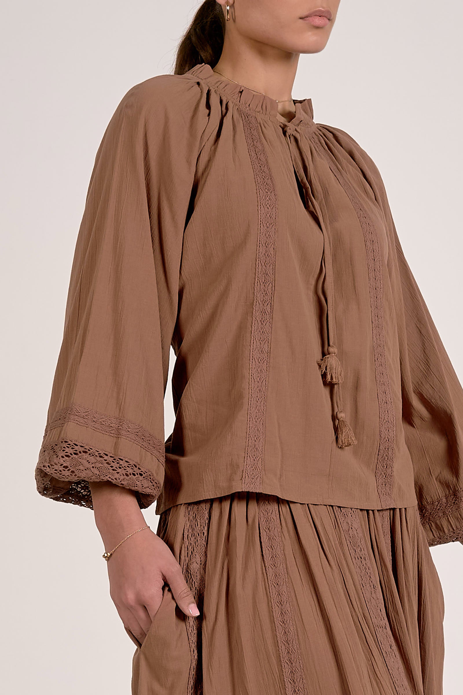 Flowy Long Sleeve Top