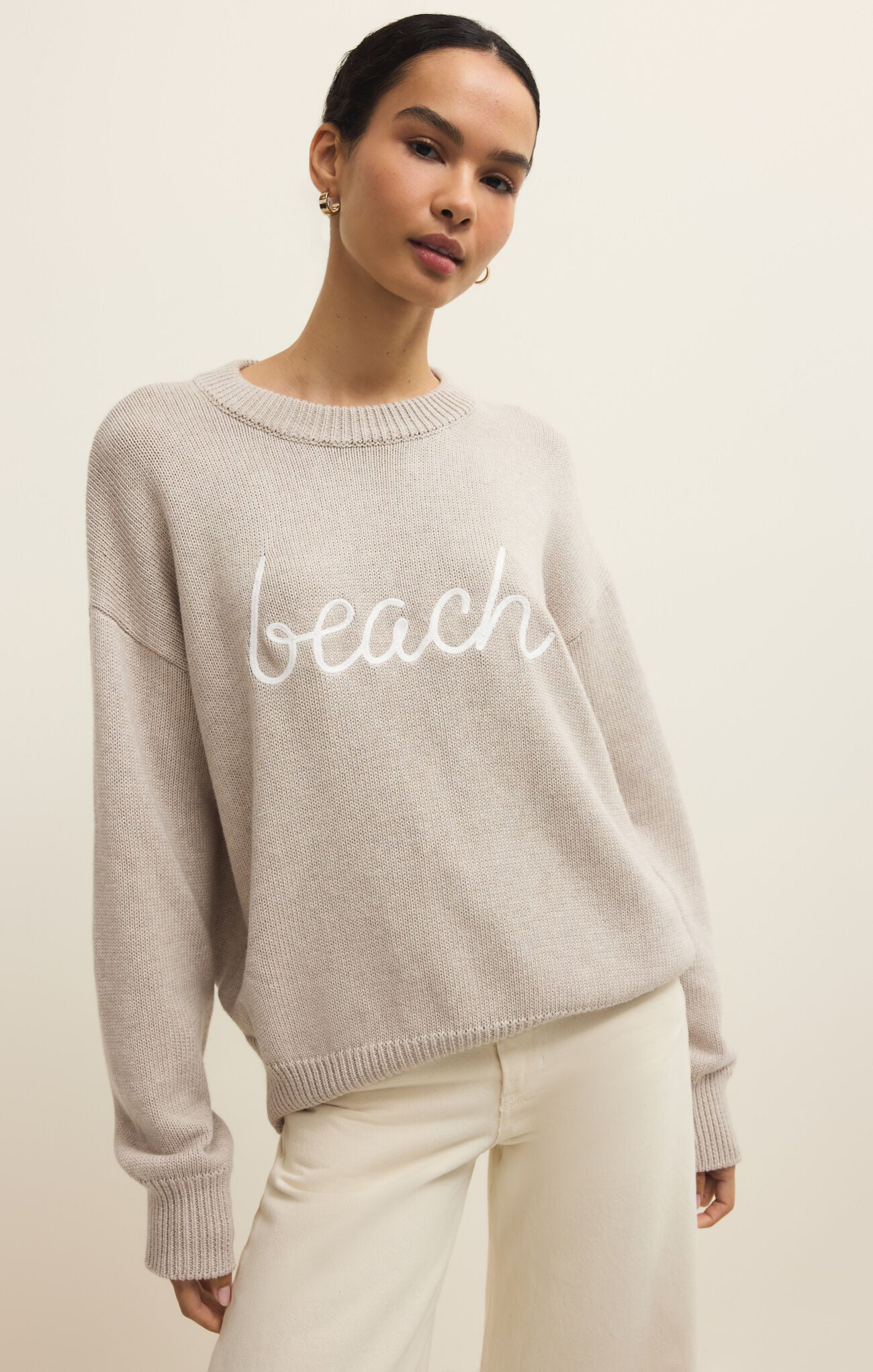 Boyfriend Beach Sweater