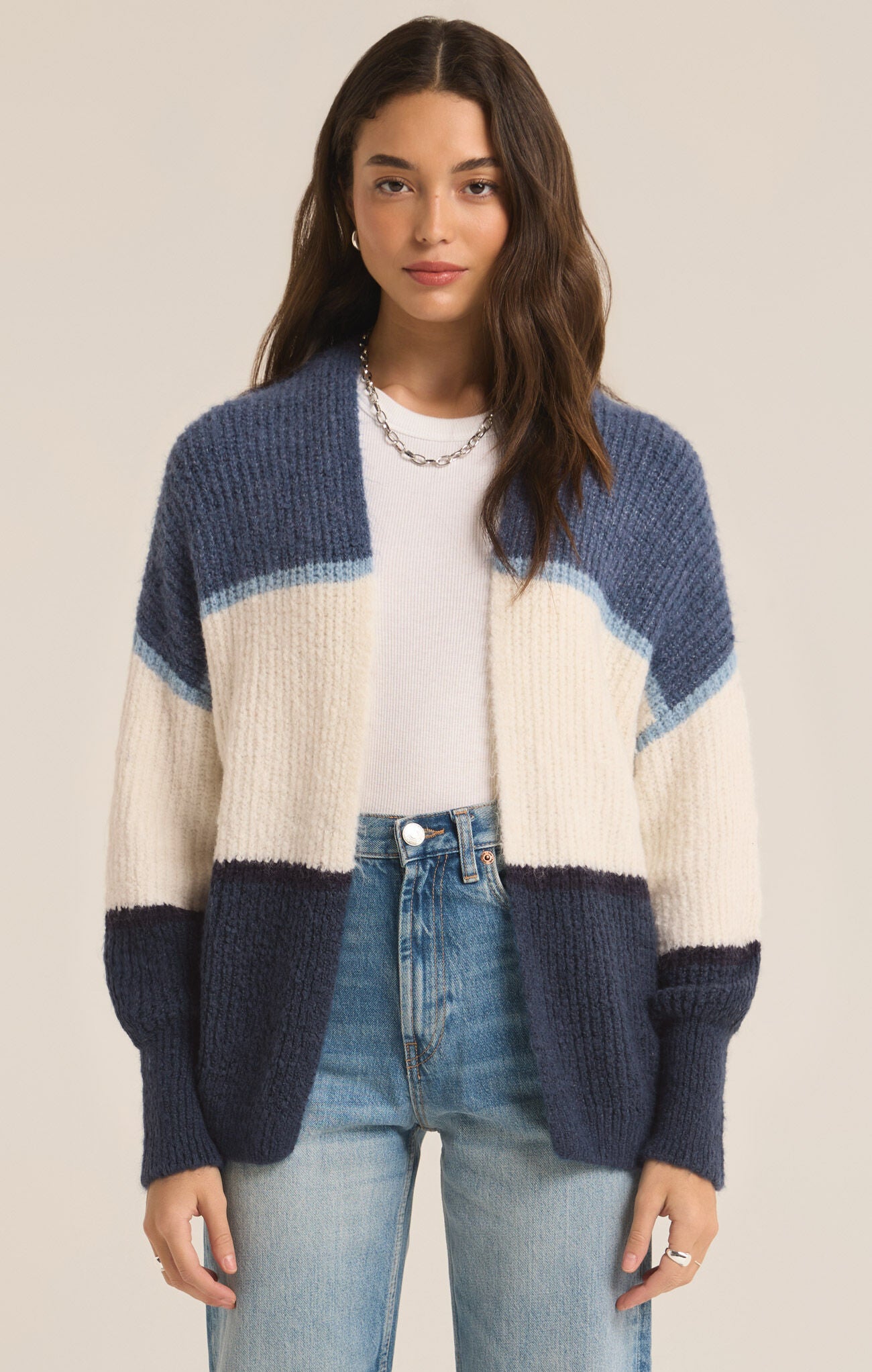 Jones Stripe Cardigan