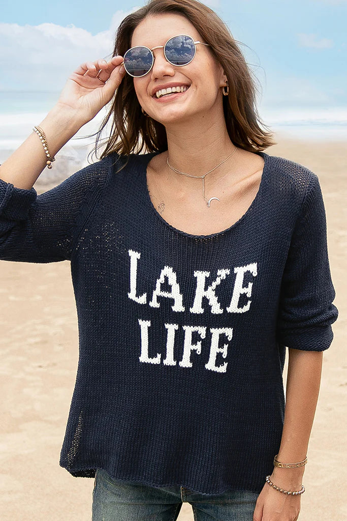 Lake Life Top Cotton