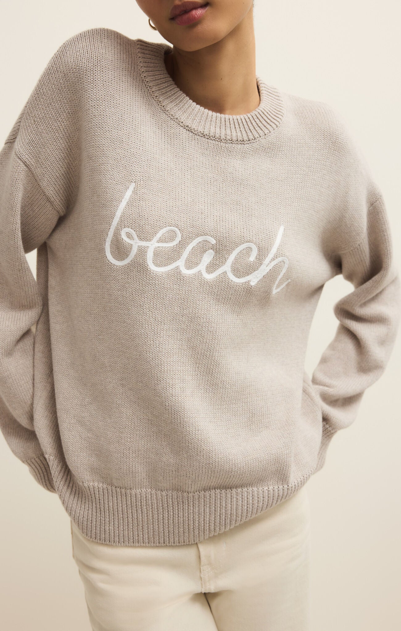 Boyfriend Beach Sweater