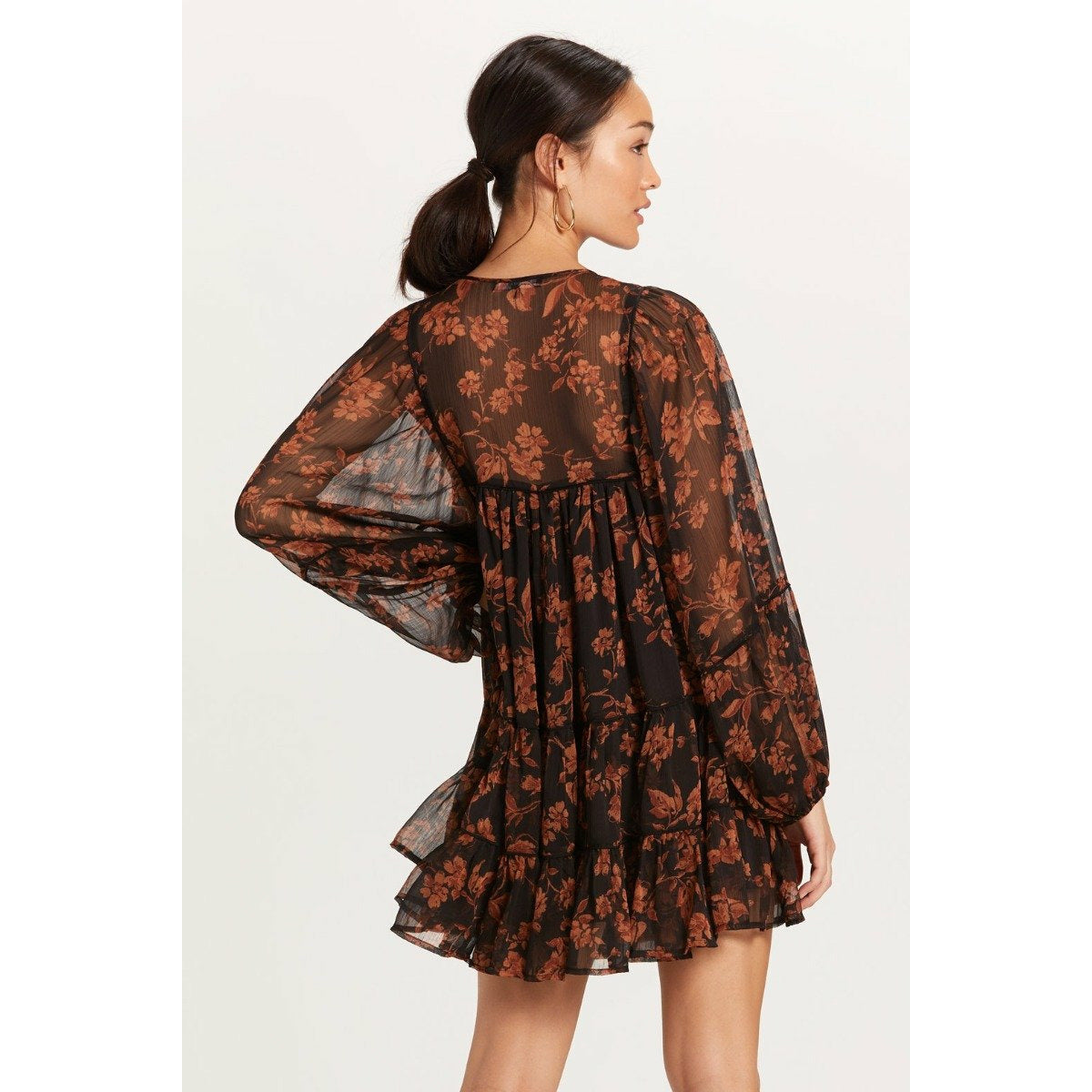 Sienna Floral Babydoll Dress