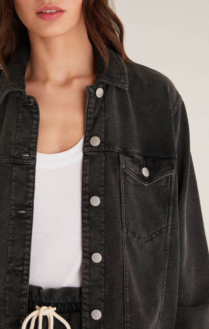 The Knit Denim Jacket