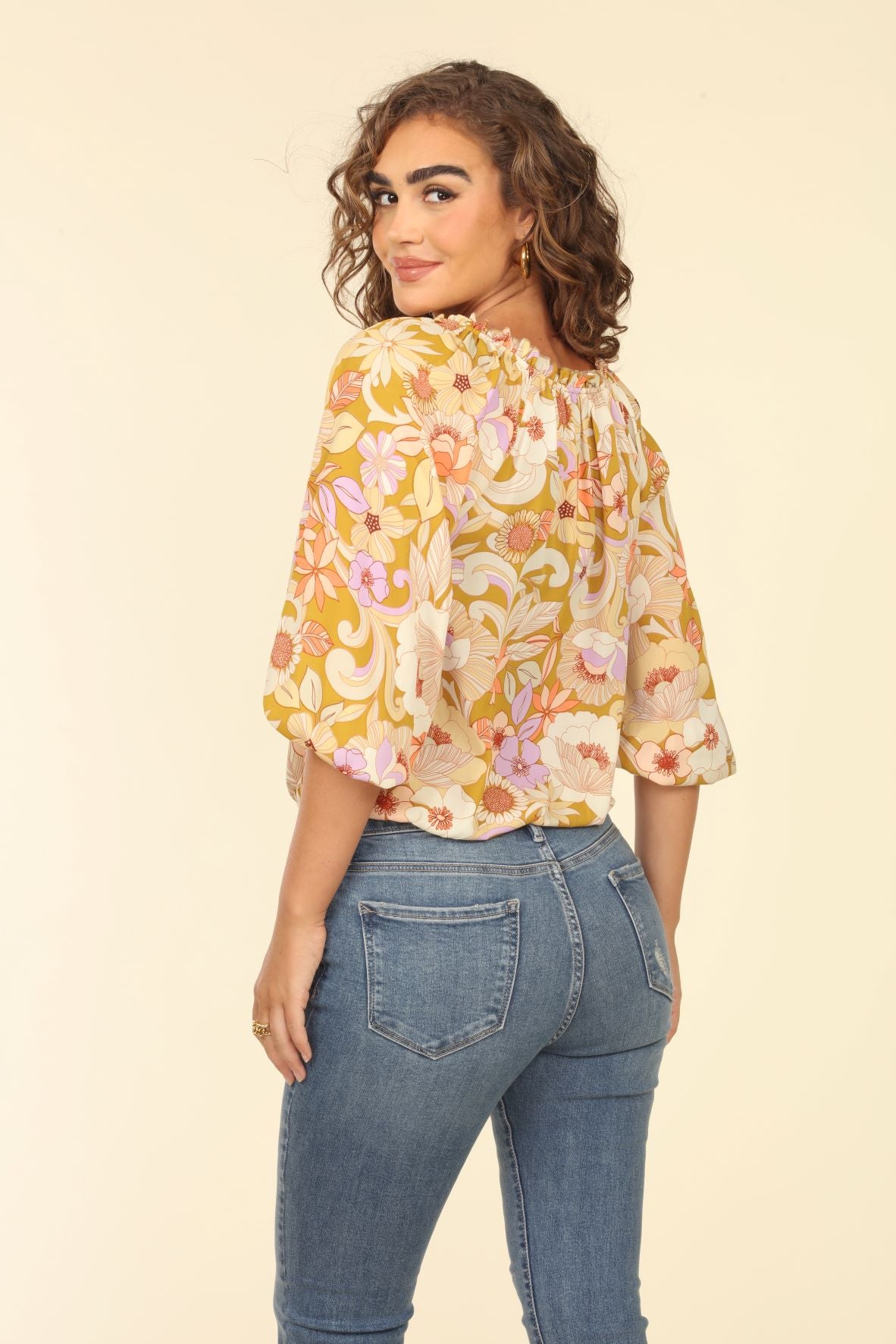 Raglan Tie Blouse