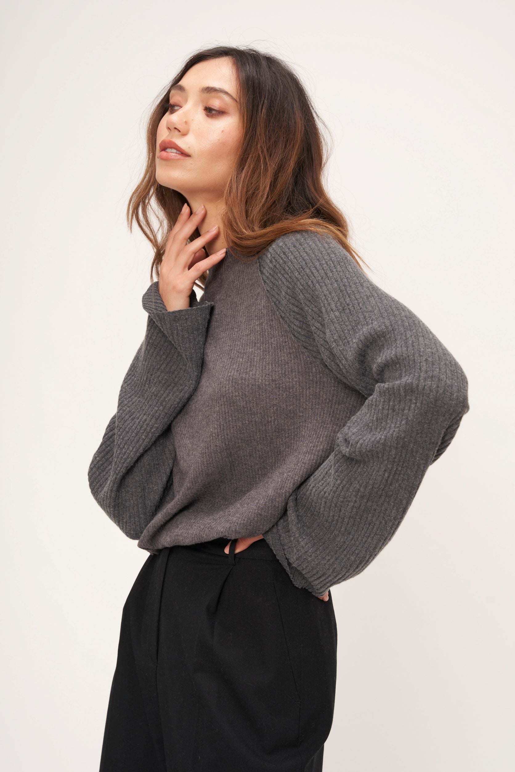 Maxine Cozy Rib Long Sleeve