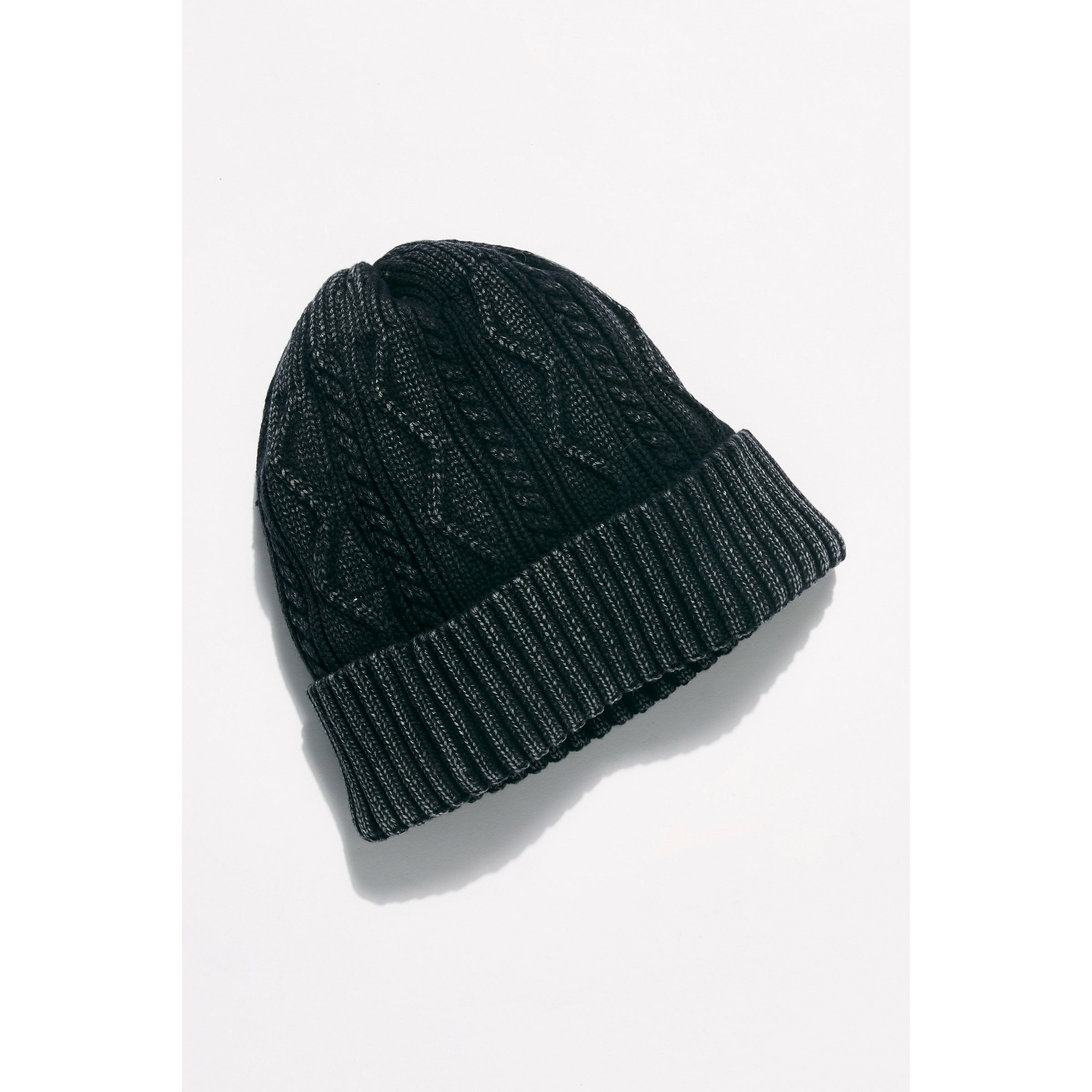 Stormi Washed Cable Beanie