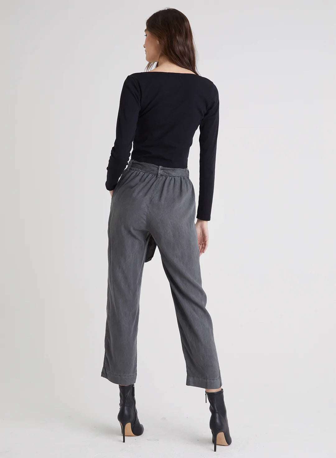 Chloe Belted Patch Pocket Trouser