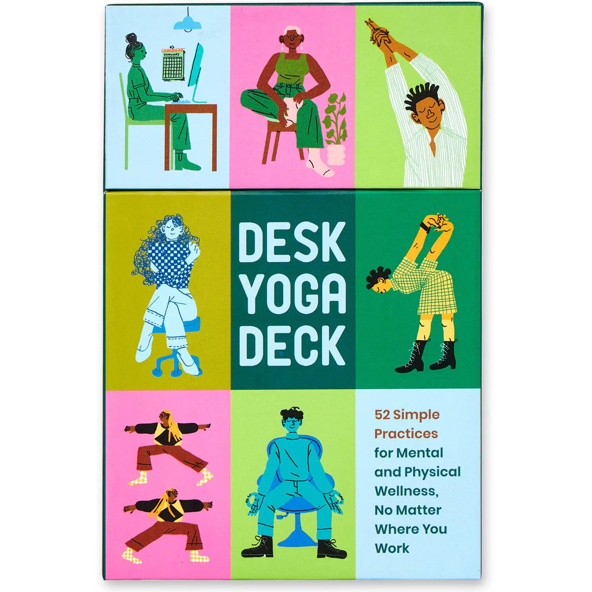 Desk Yoga Deck - 52 Simple Practices No Matter Where You Work