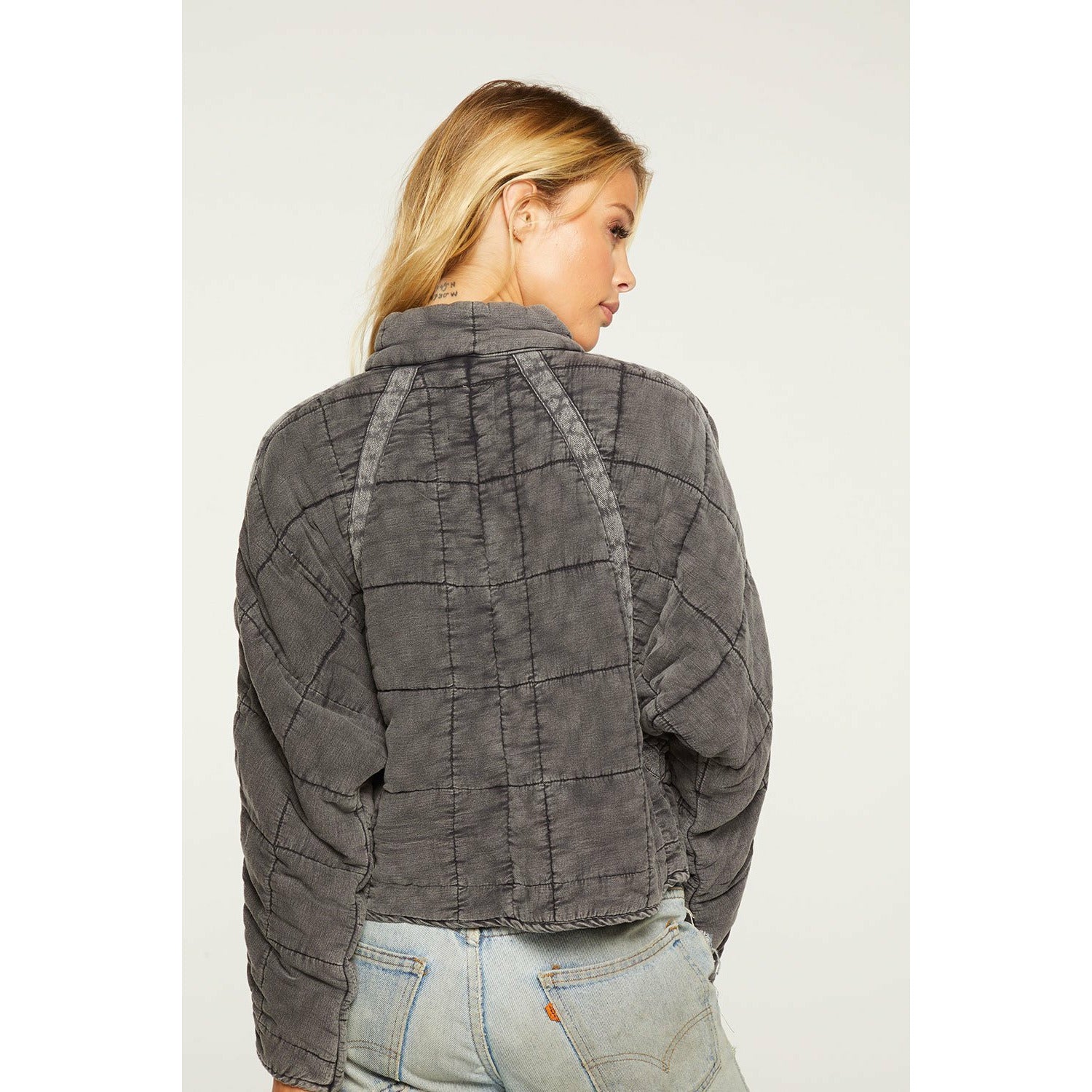 Quilted Heirloom Batwing Jacket