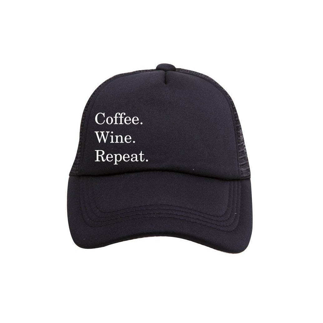 Coffee. Wine. Repeat. Trucker