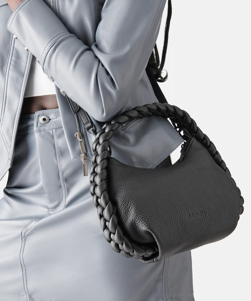 Pippa Crossbody Bag Black Leather