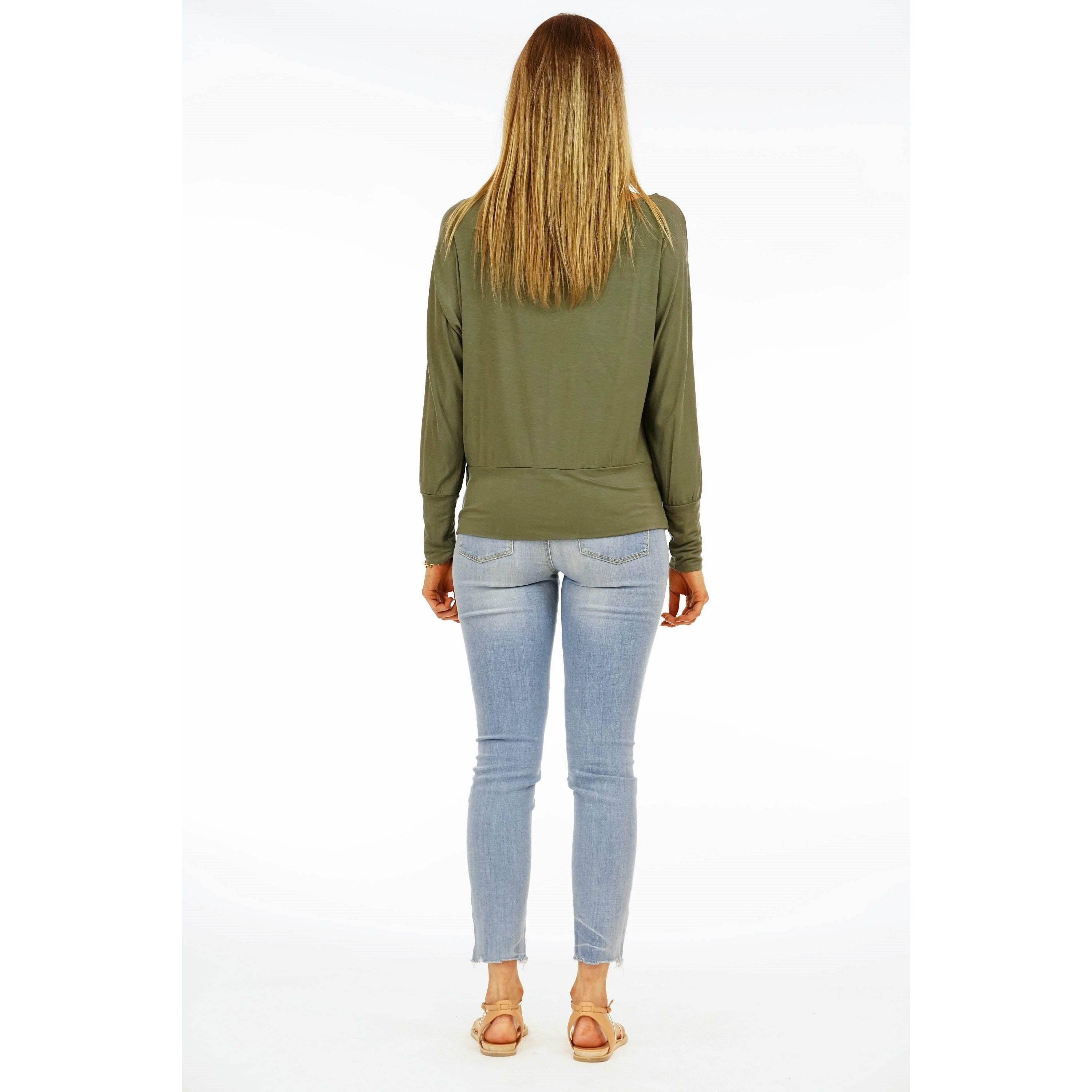 Dolman Banded Top