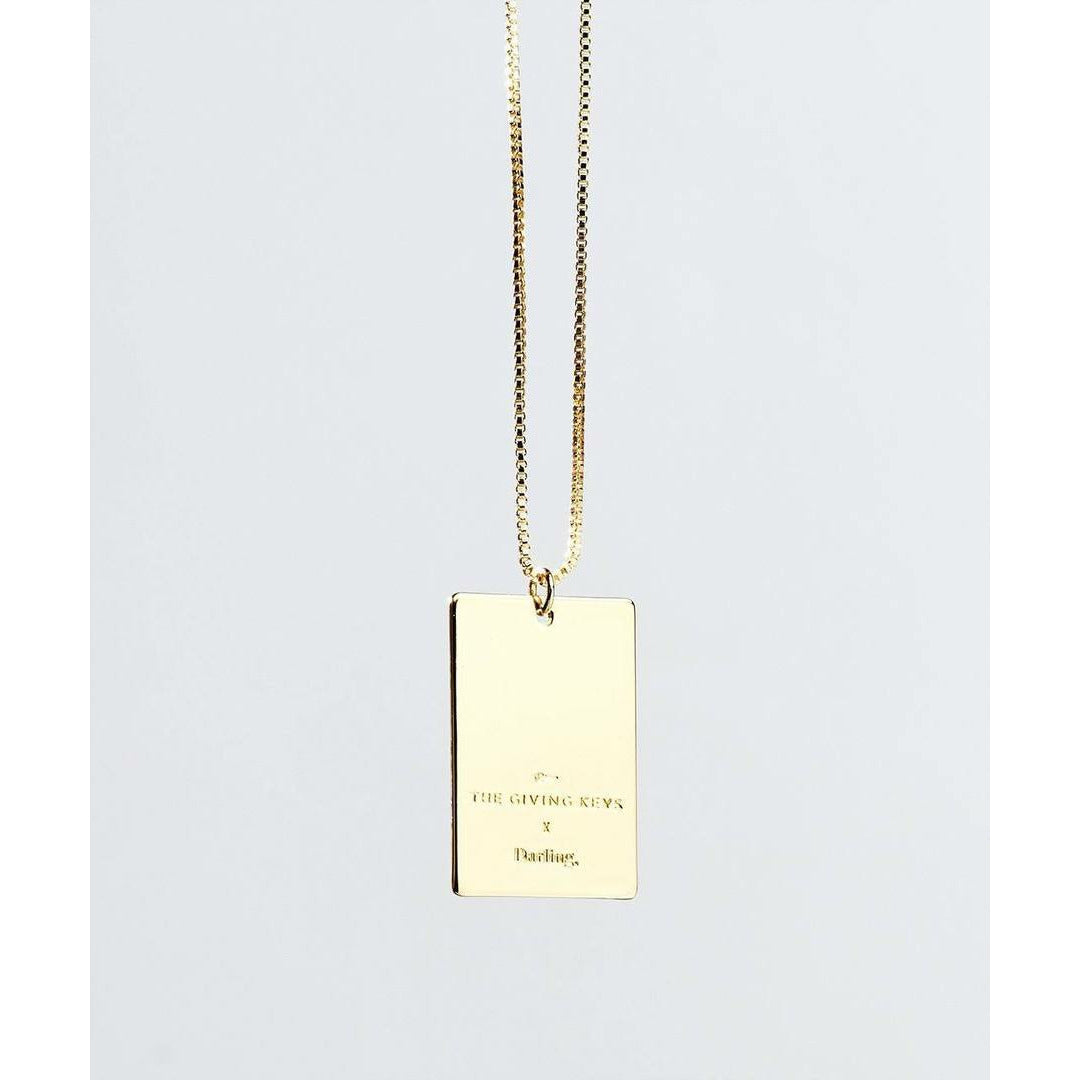 Darling Pendant Necklace in Gold