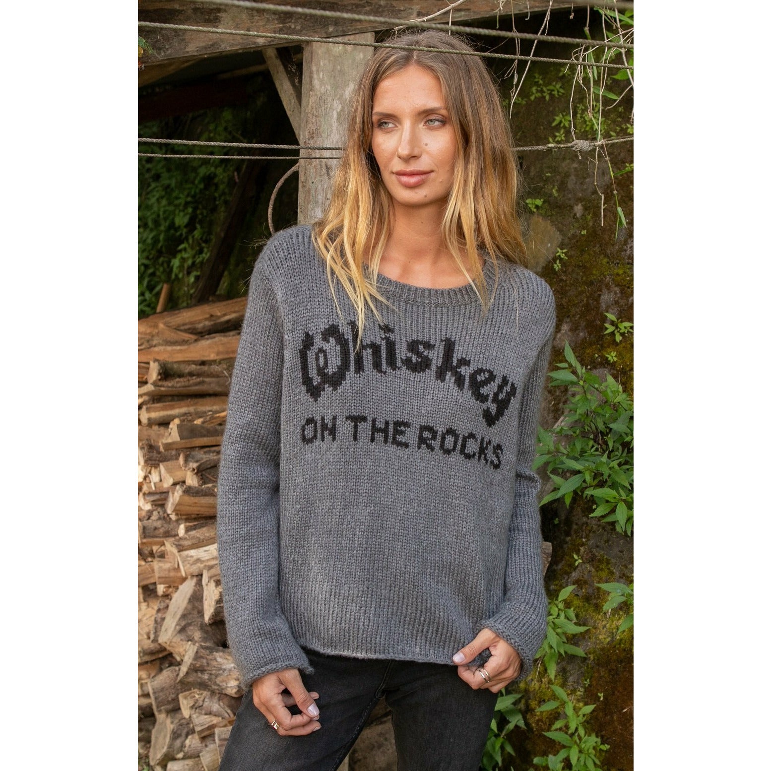 Whiskey On The Rocks Sweater