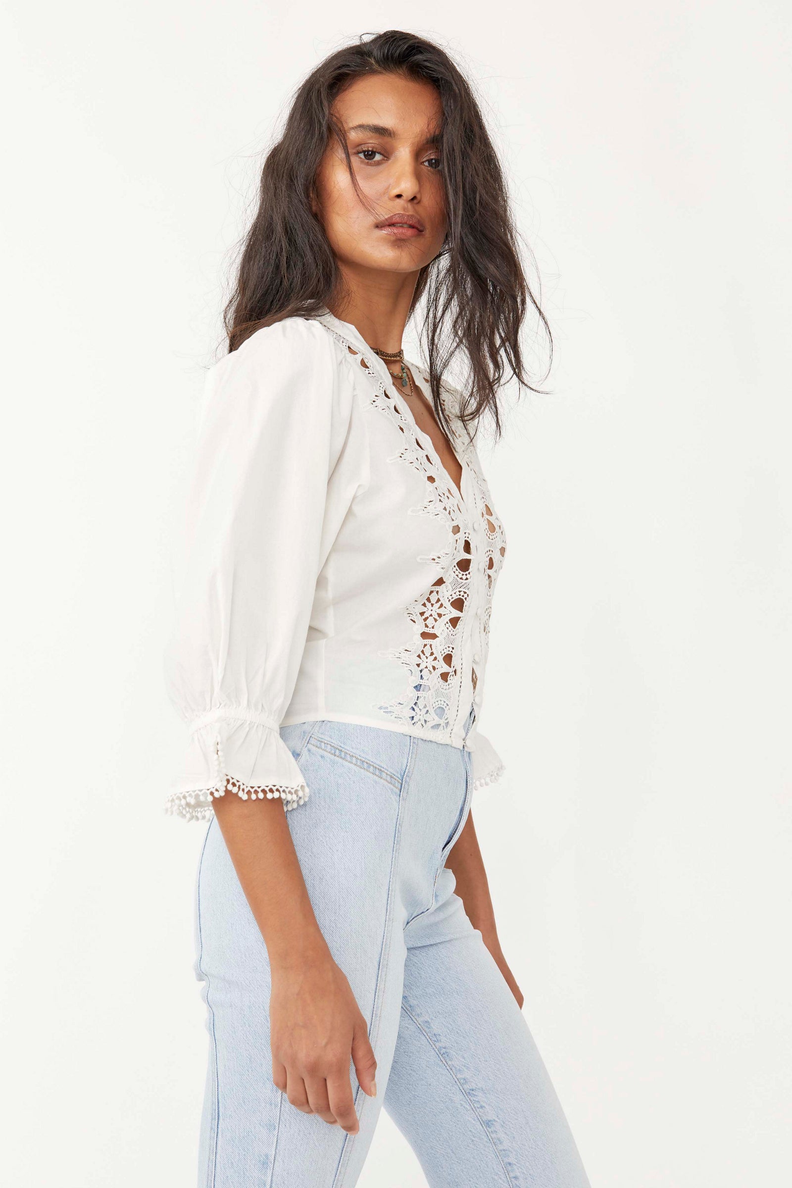 Louella Embroidered Top