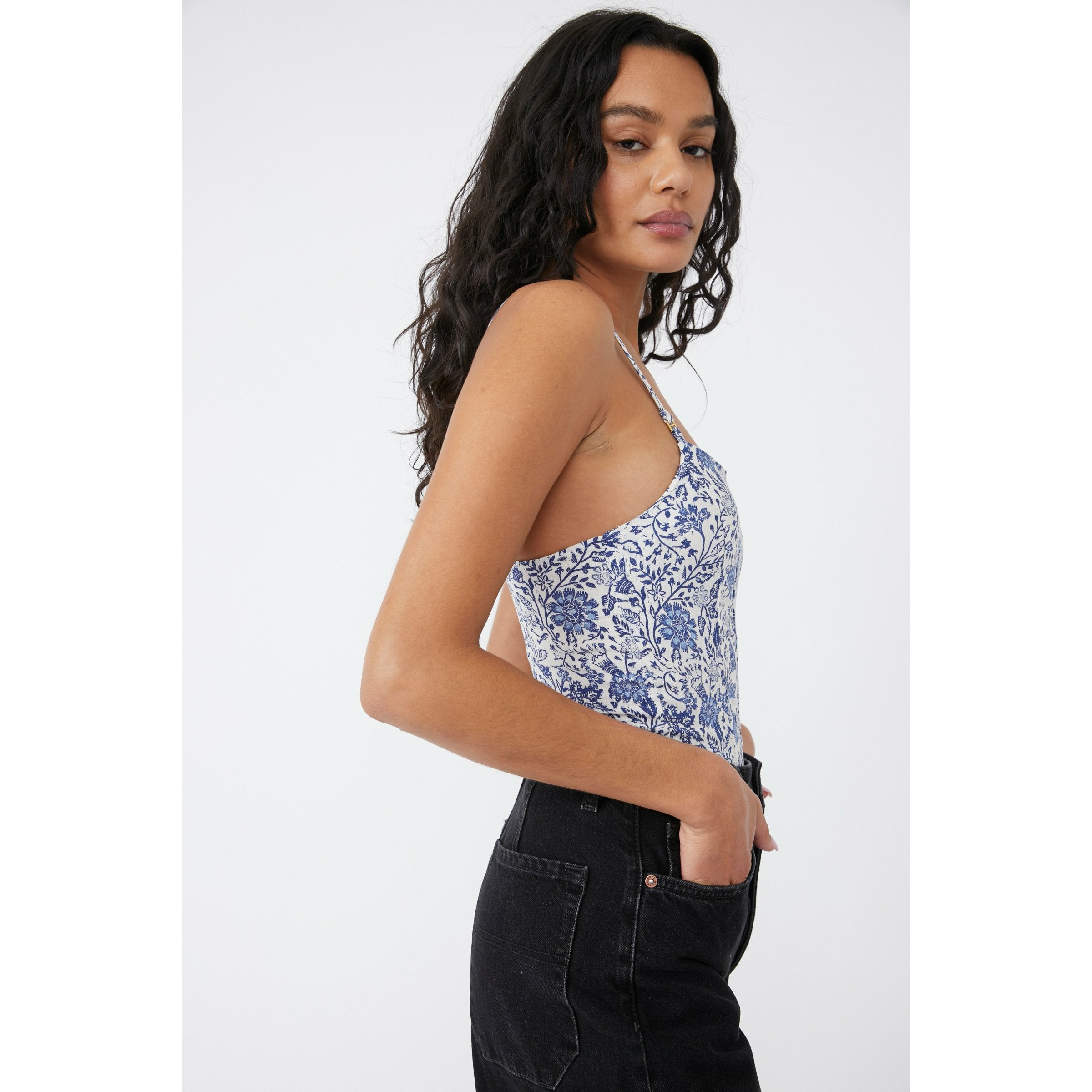Back On Track Printed Cami