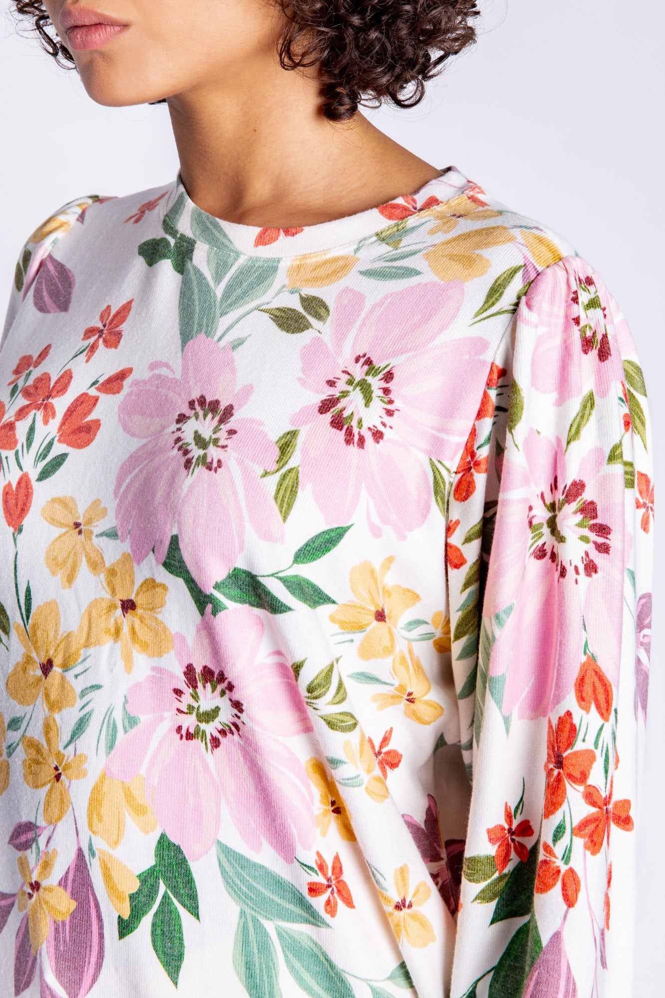 Floral- Multi Lounge Top