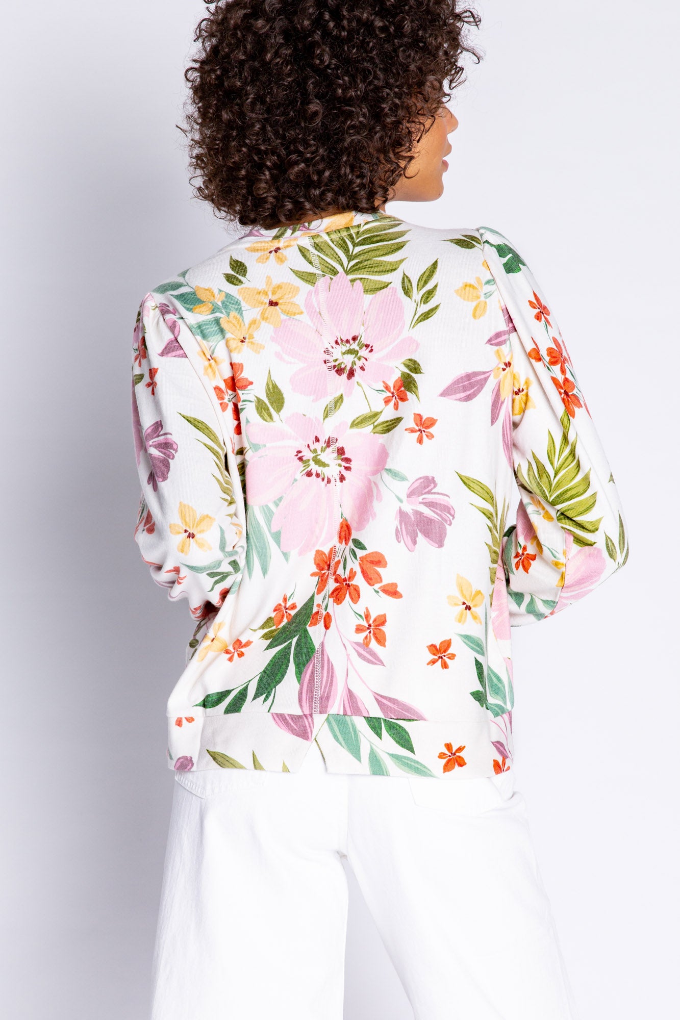 Floral- Multi Lounge Top