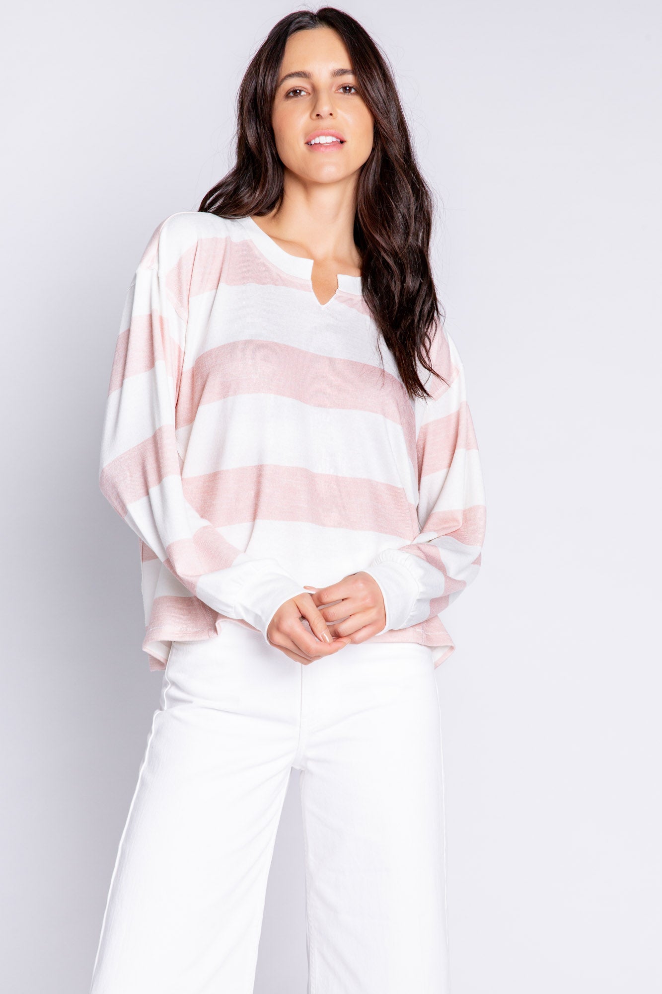 Striped Harbor Lounge Top