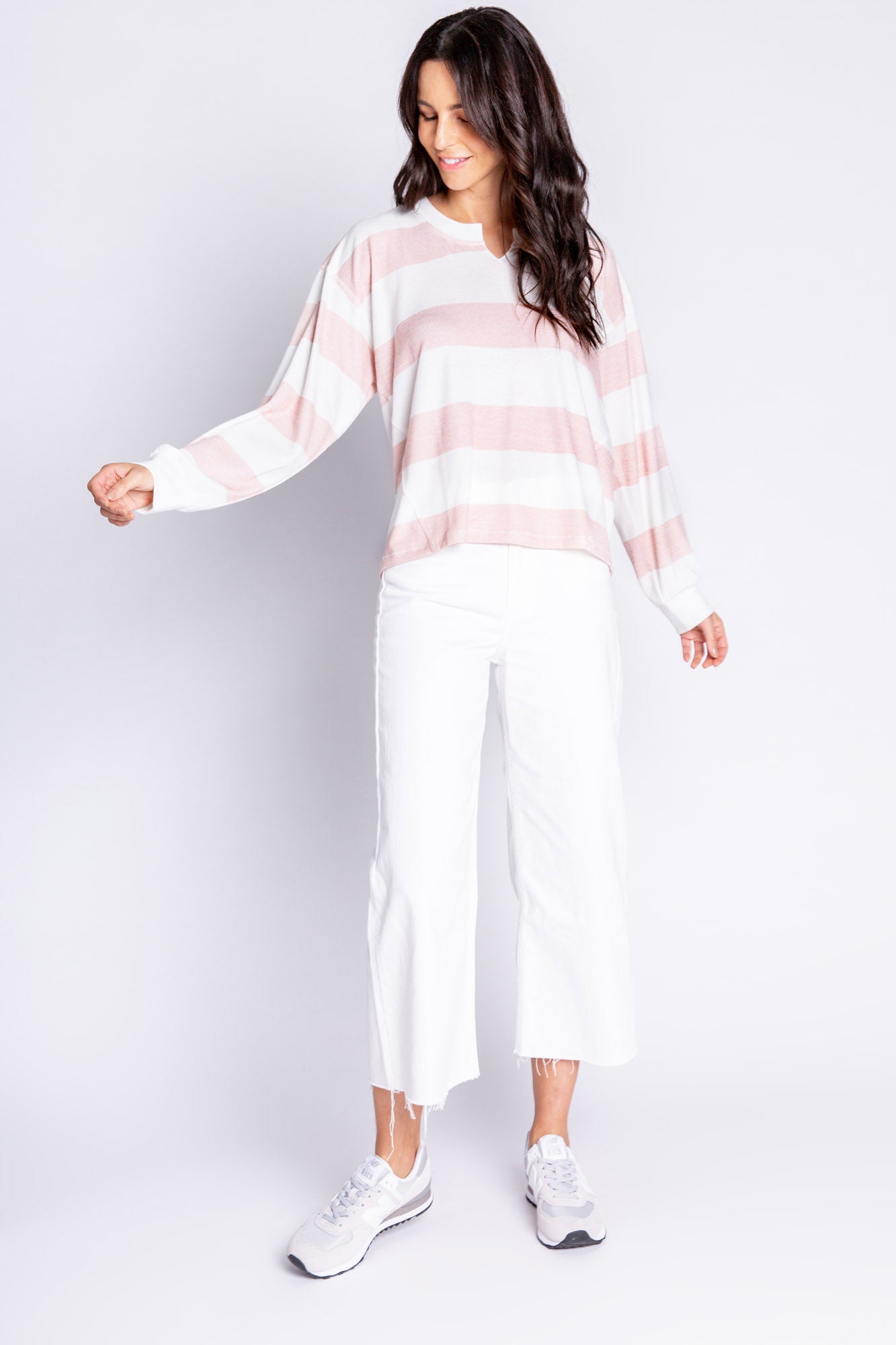 Striped Harbor Lounge Top