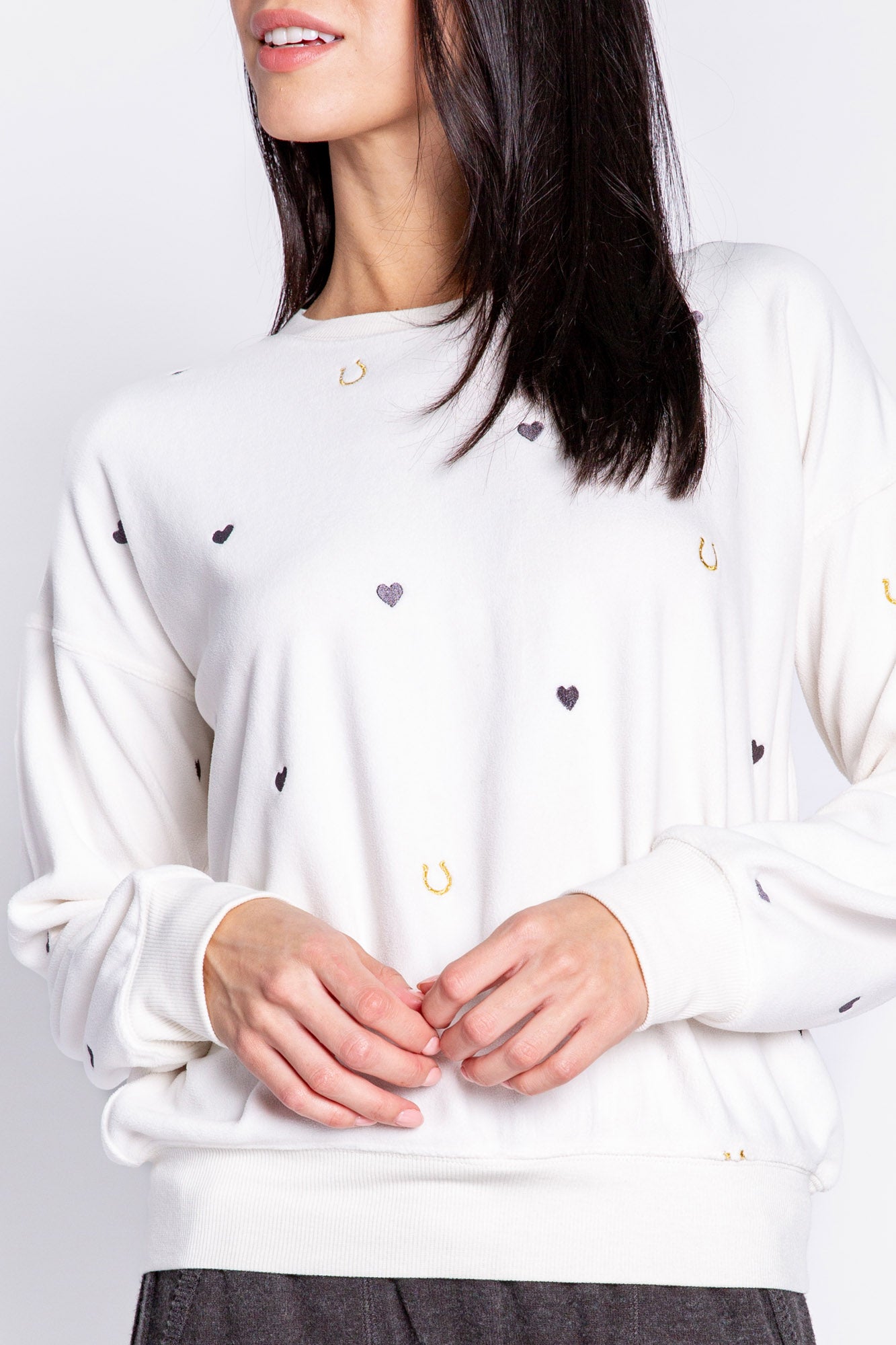 Long Sleeve Lucky In Love Top