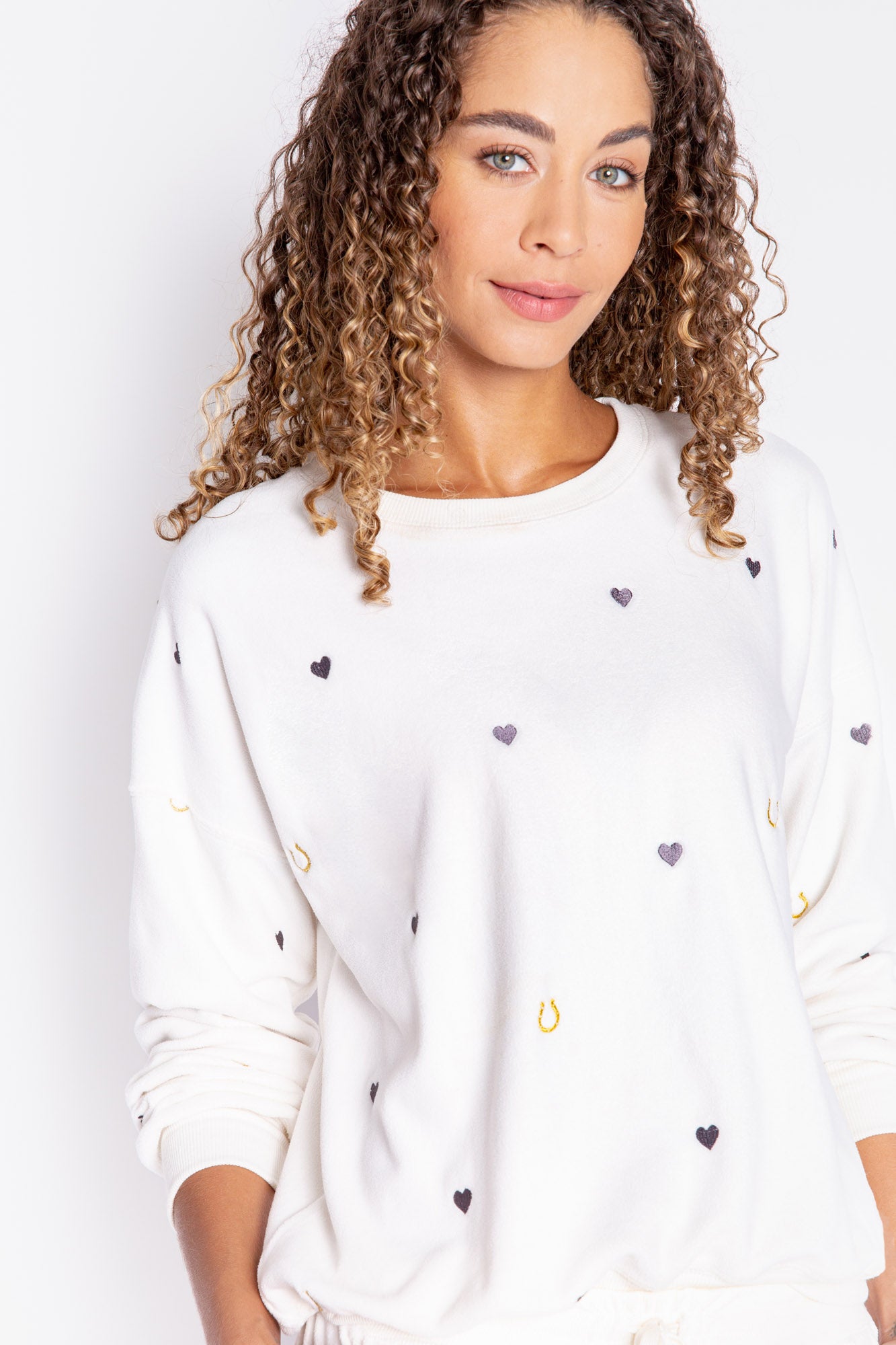 Long Sleeve Lucky In Love Top