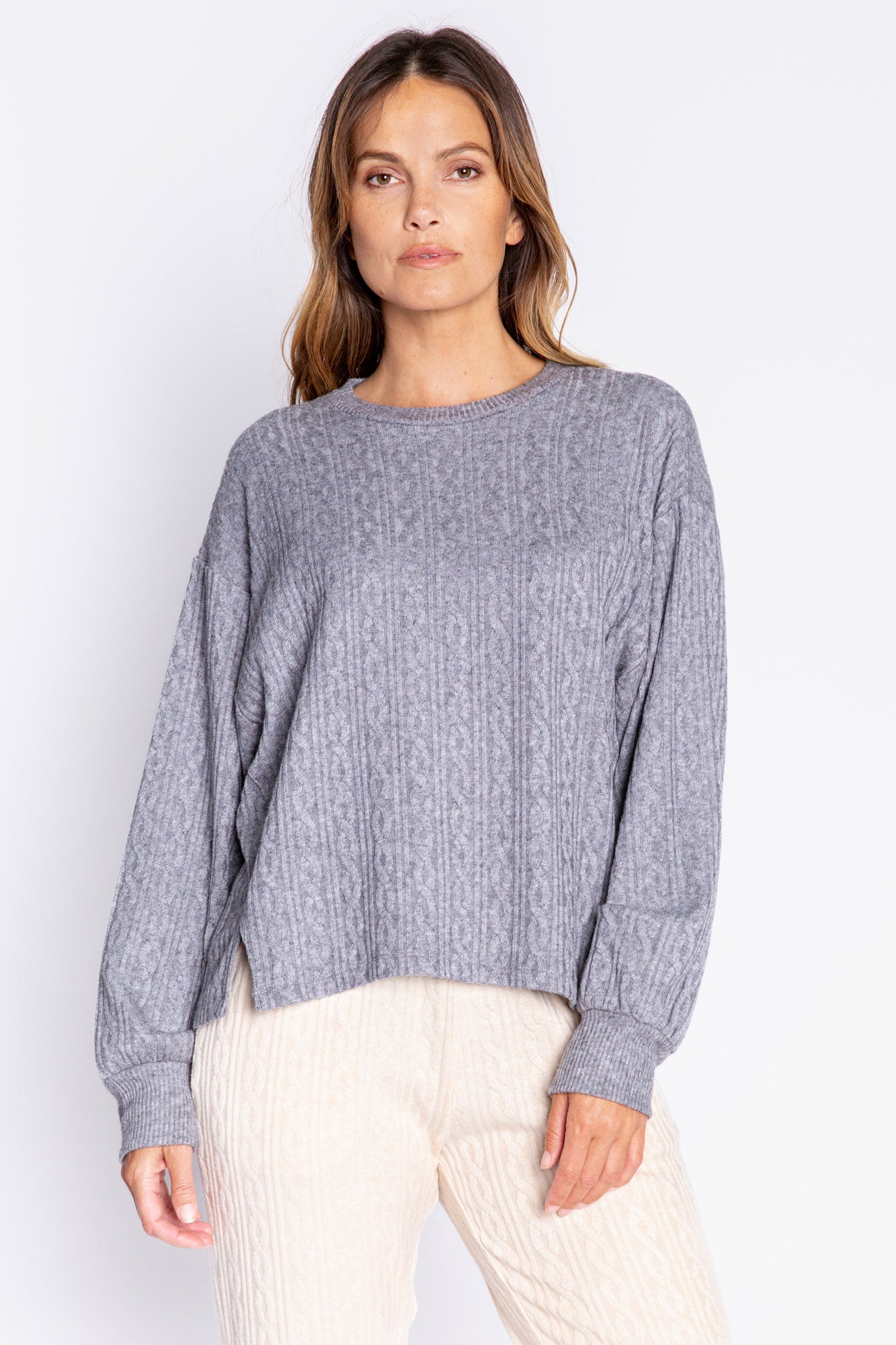 Tramway Cable Knit Long Sleeve