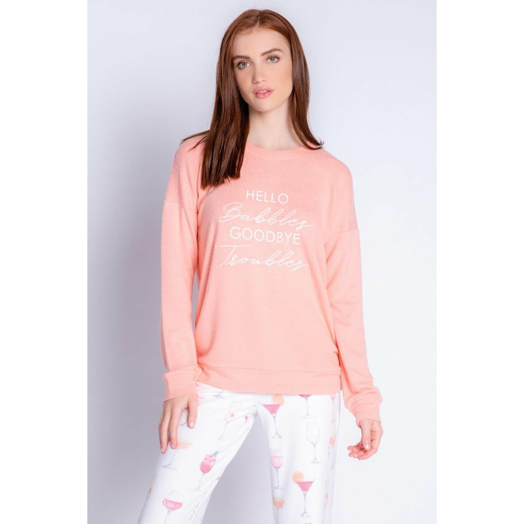Sunset Spritzers Long Sleeve Top