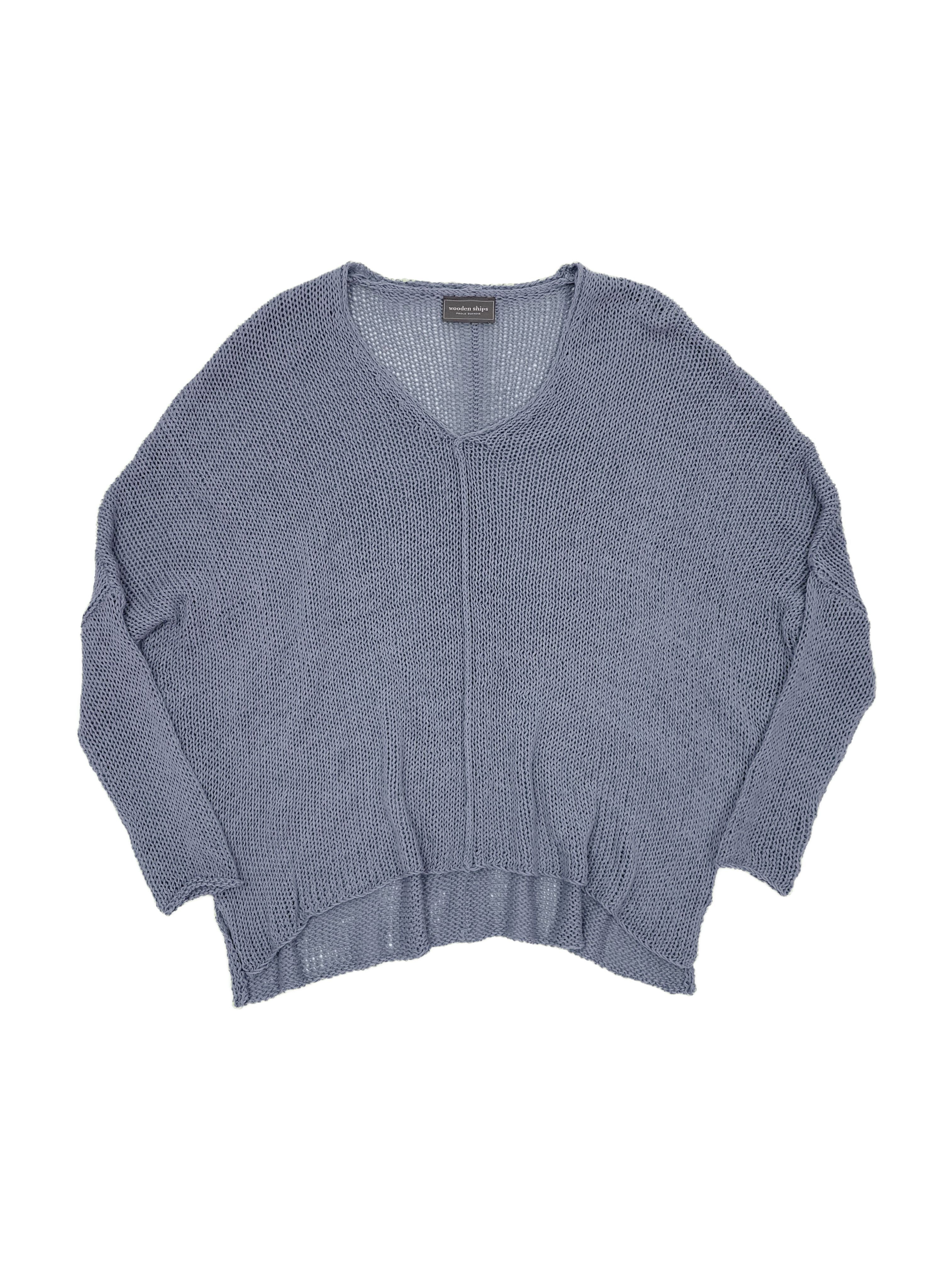 Wren V Cotton Sweater