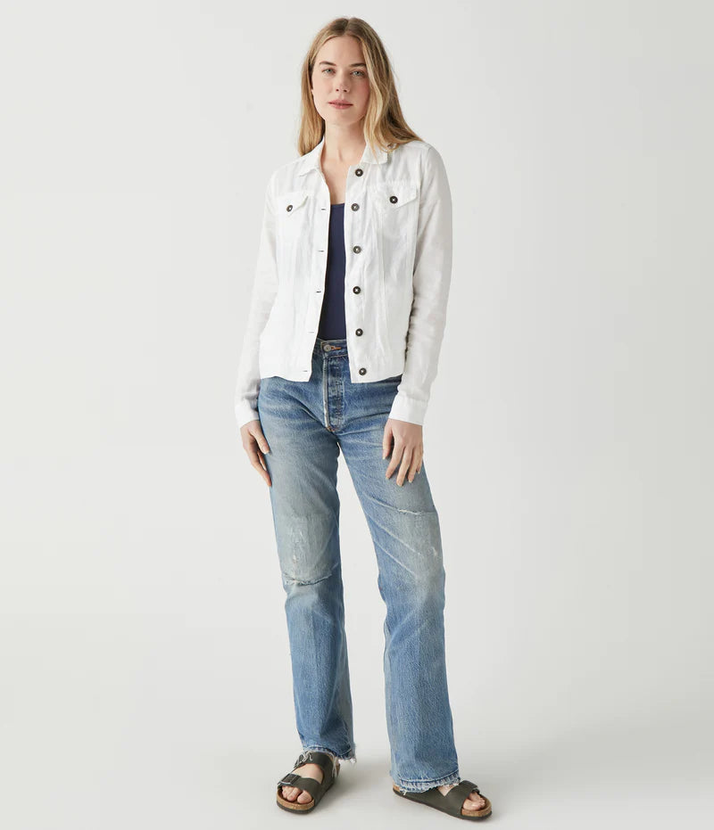 Jean Linen Jacket