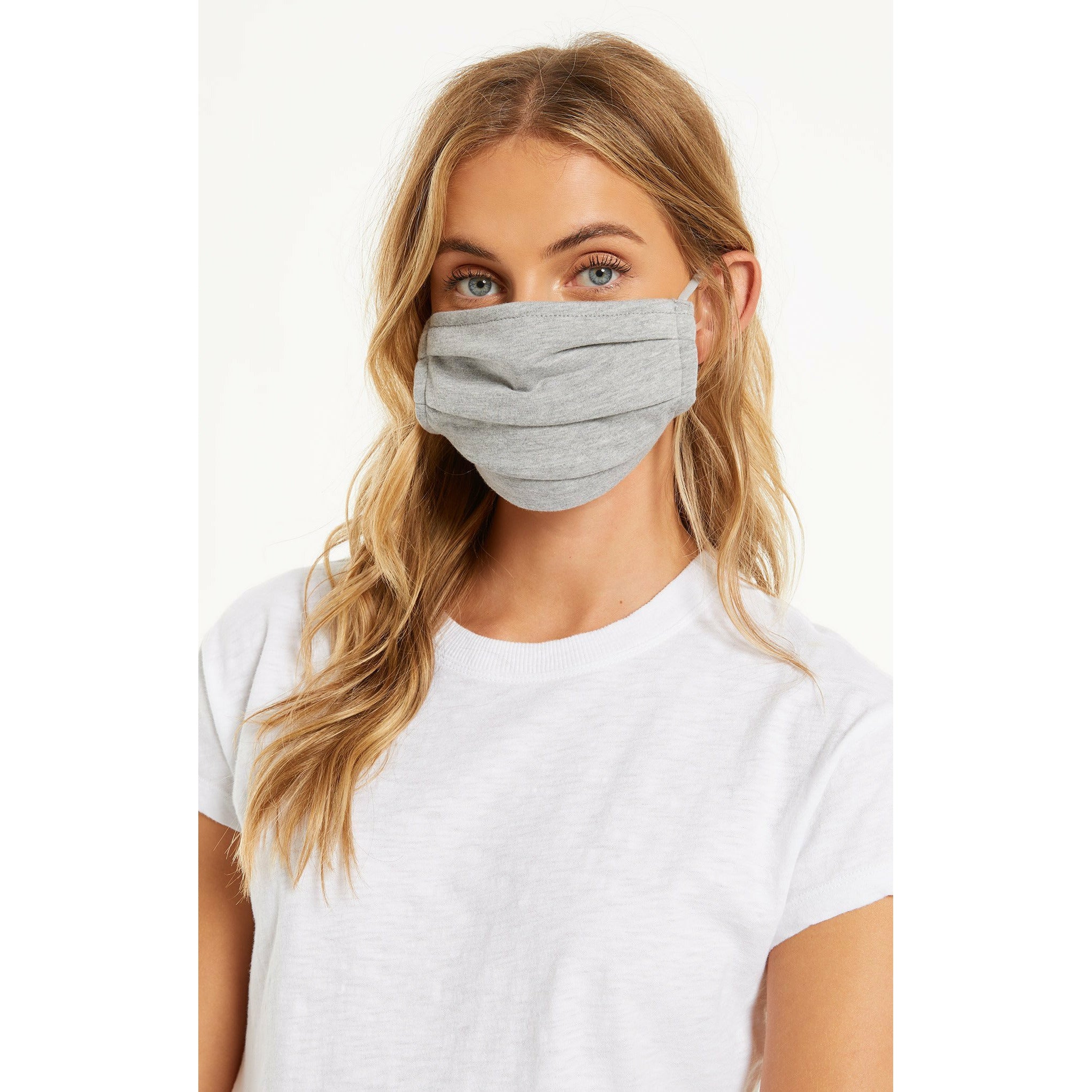 Heather Grey Reusable Face Mask