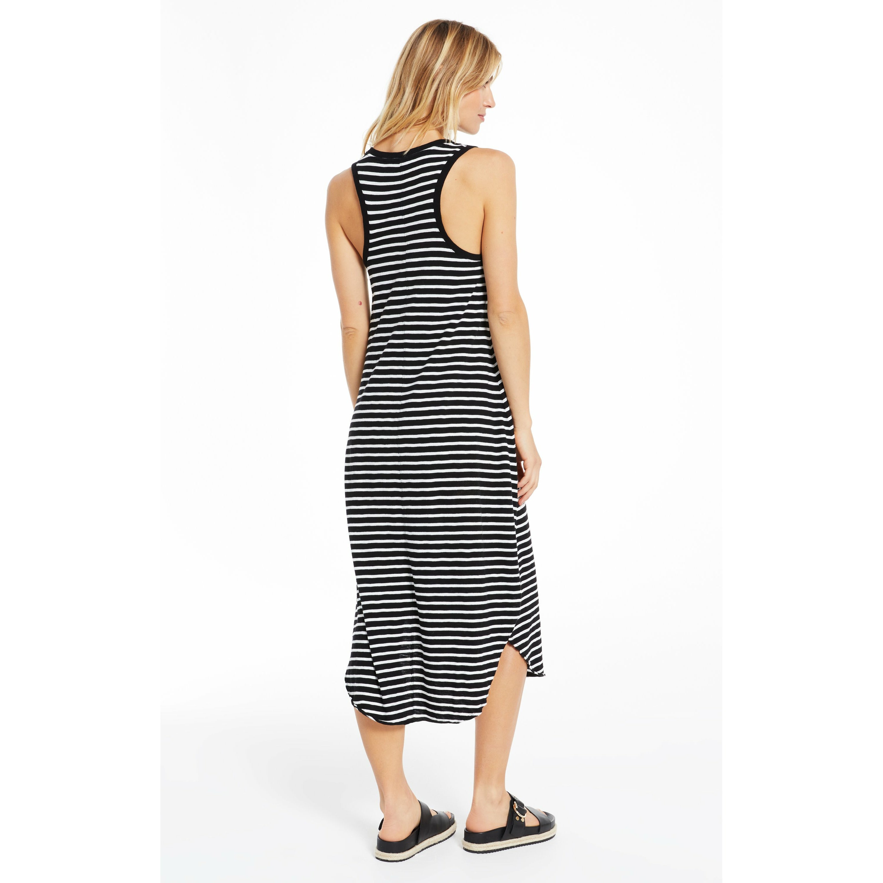Reverie Inverted Stripe Dress