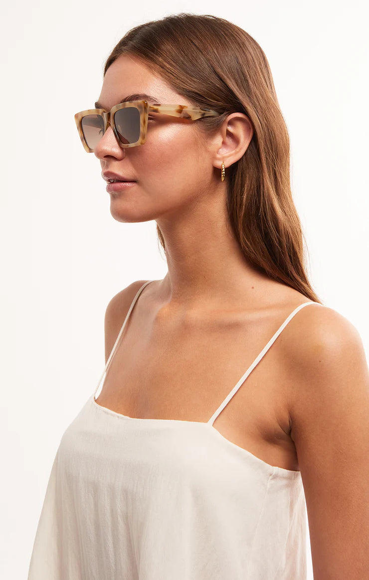 Feel Good Sunglasses in Blonde Tort - Gradient