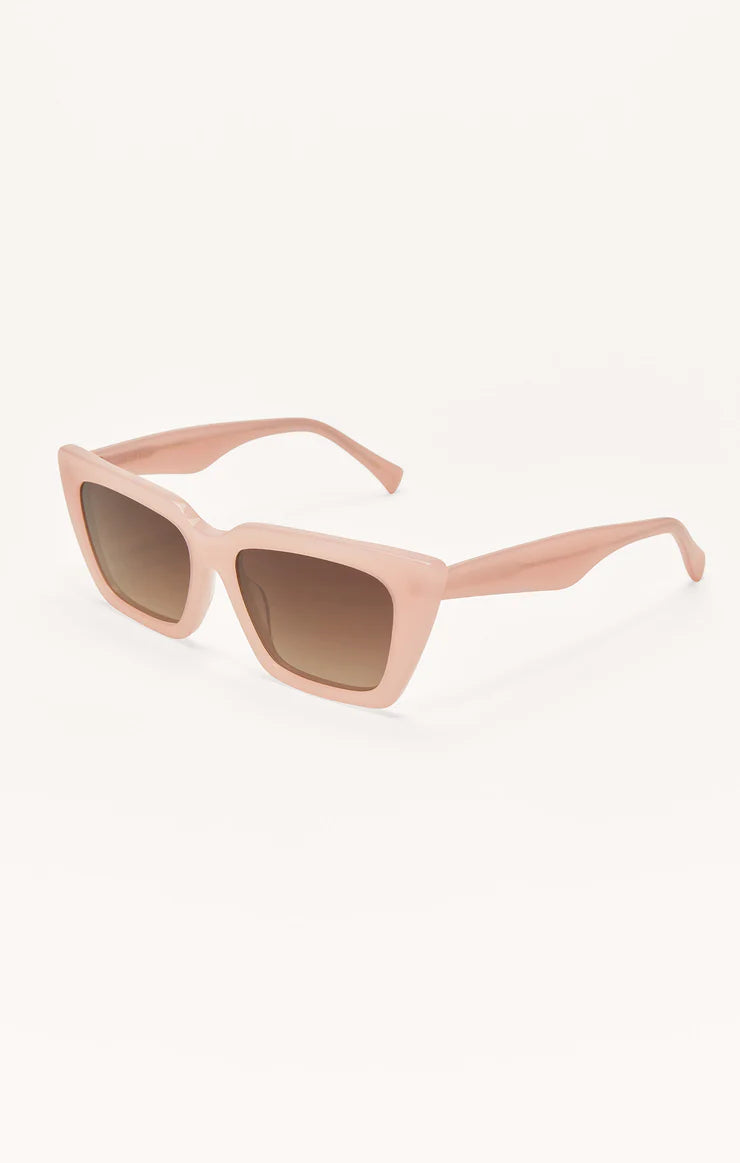 Feel Good Sunglasses in Blush Pink - Gradient