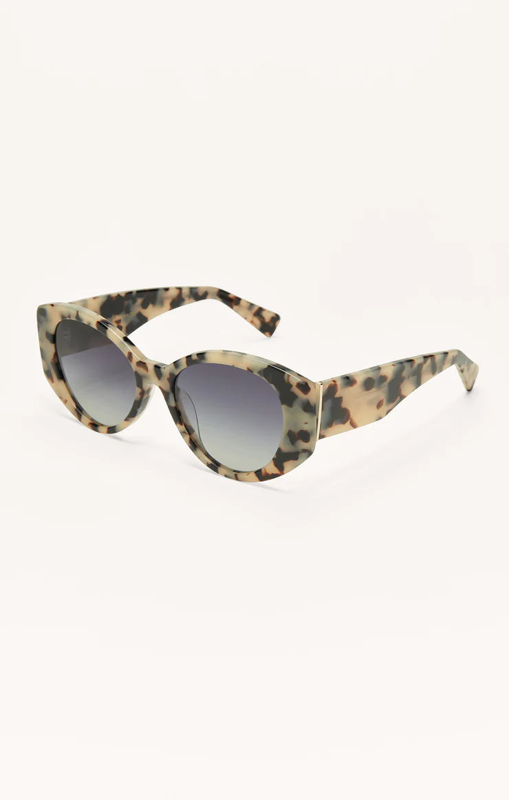 Daydream Sunglasses in Brown Tortoise-Gradient