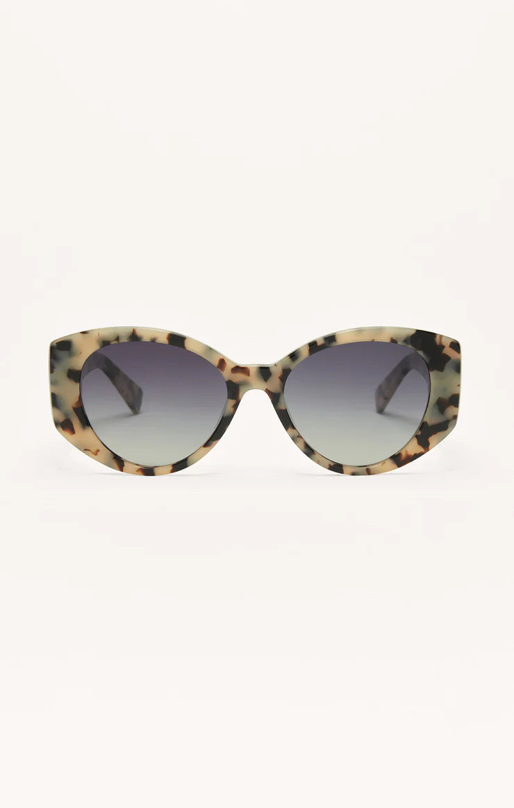 Daydream Sunglasses in Brown Tortoise-Gradient