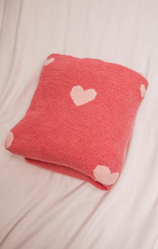 Heart Plush Blanket