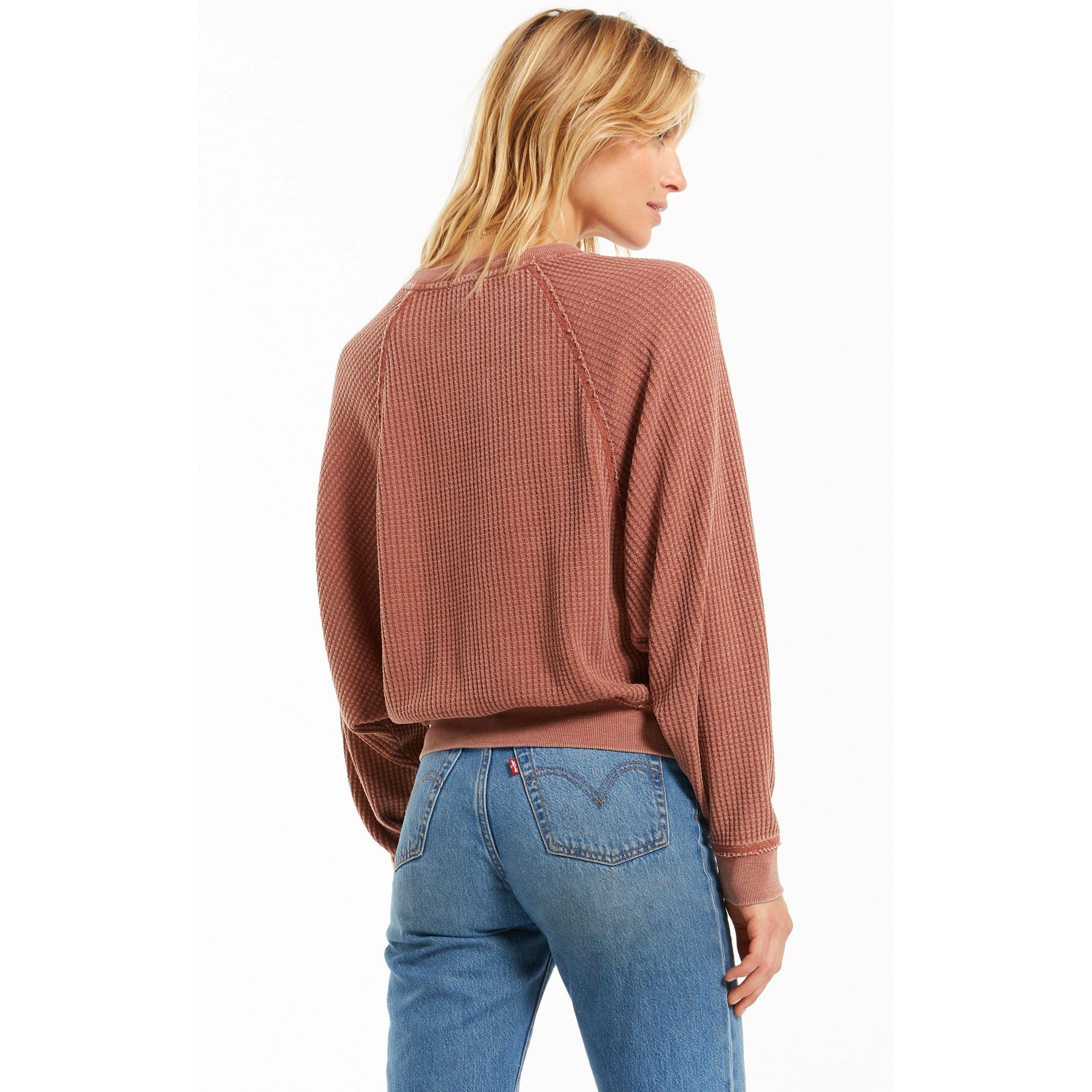 Claire Waffle Long Sleeve