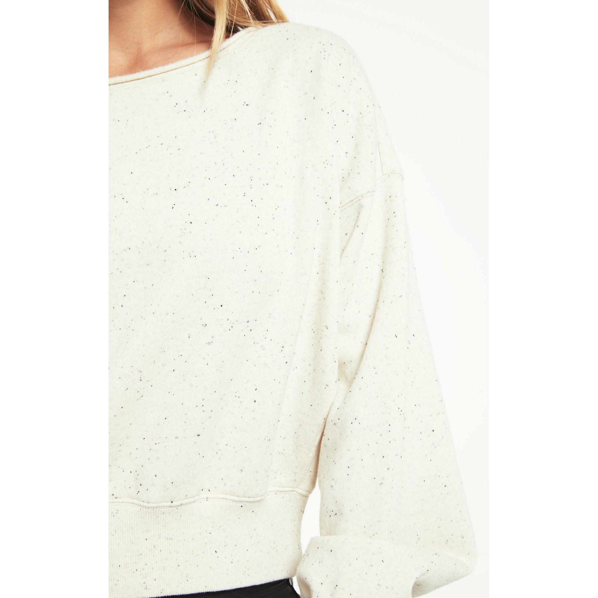 Allie Speckled Sweatshirt