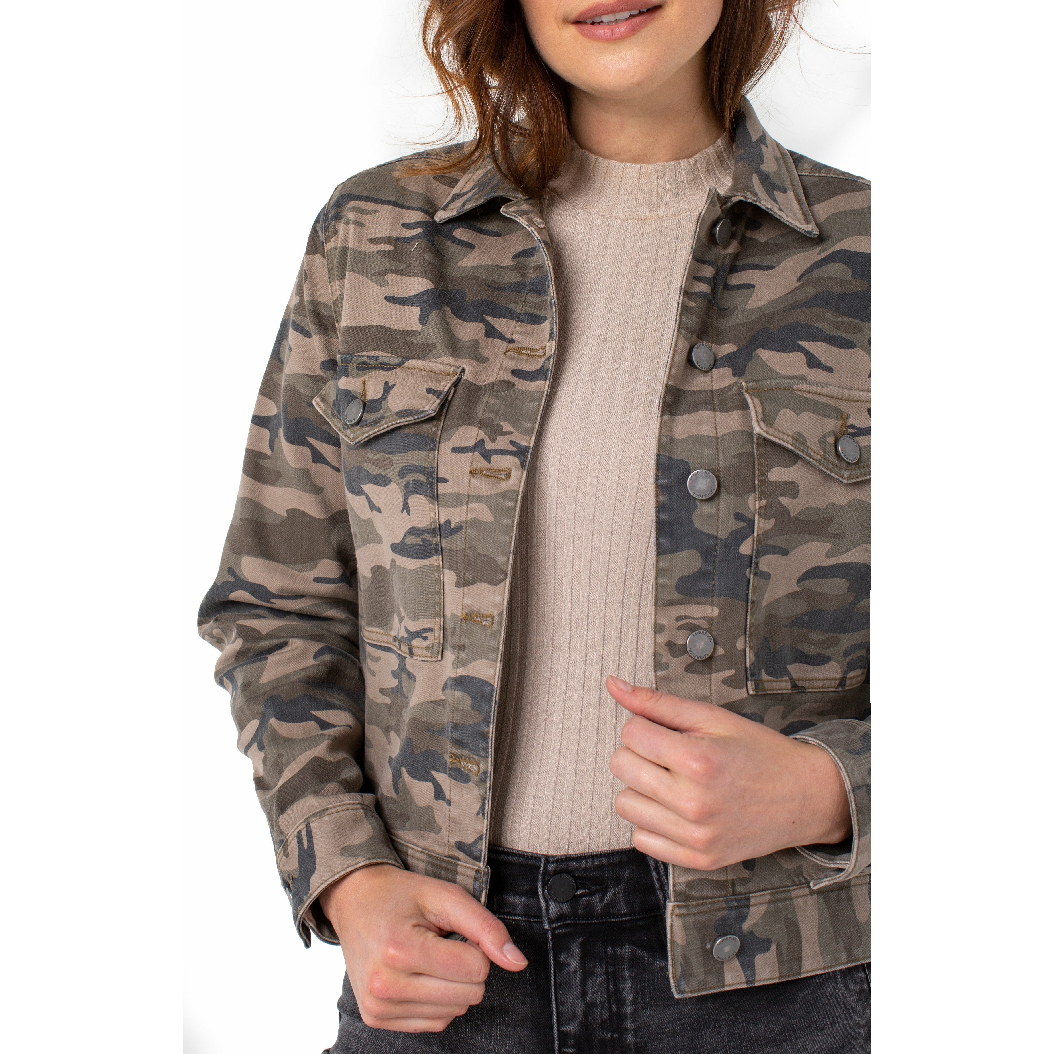 Jacket with Patch Pockets